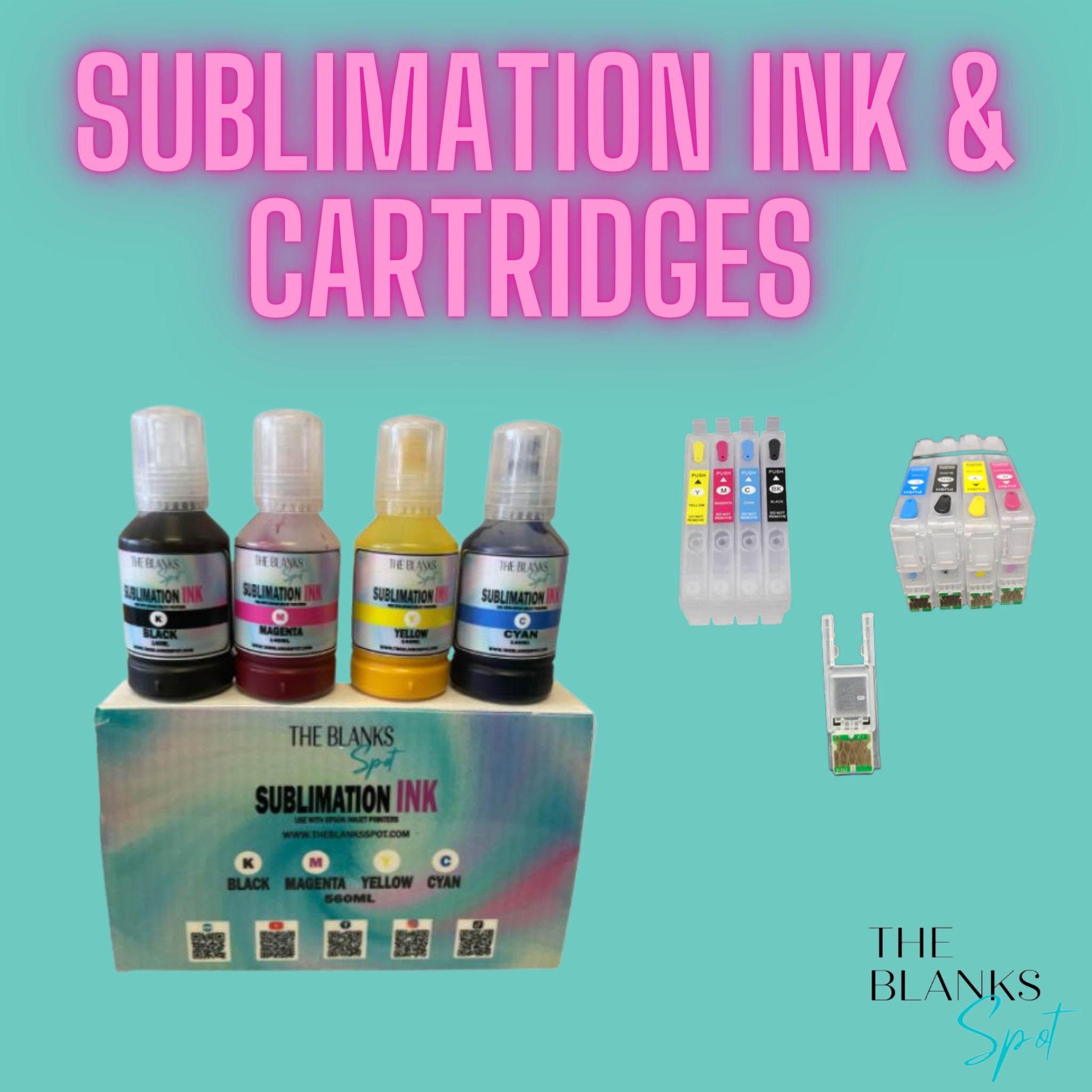 The Blanks popular Spot Sublimation INK