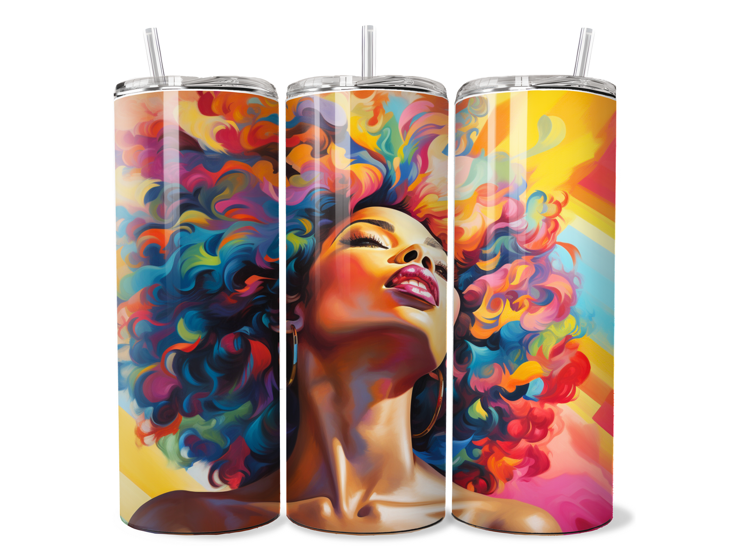 Ebony Ladies (Tumbler Wraps) (Sublimation)