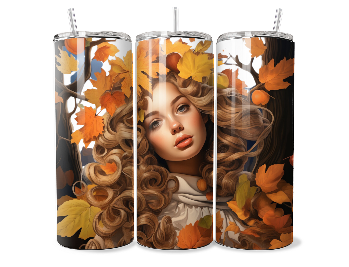 $2 Tuesday ONLY - Fall Ladies (Tumbler Wraps) (Sublimation)