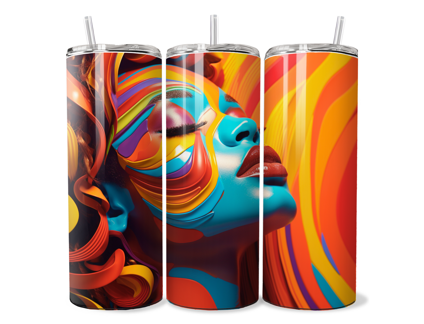 Ebony Ladies (Tumbler Wraps) (Sublimation)