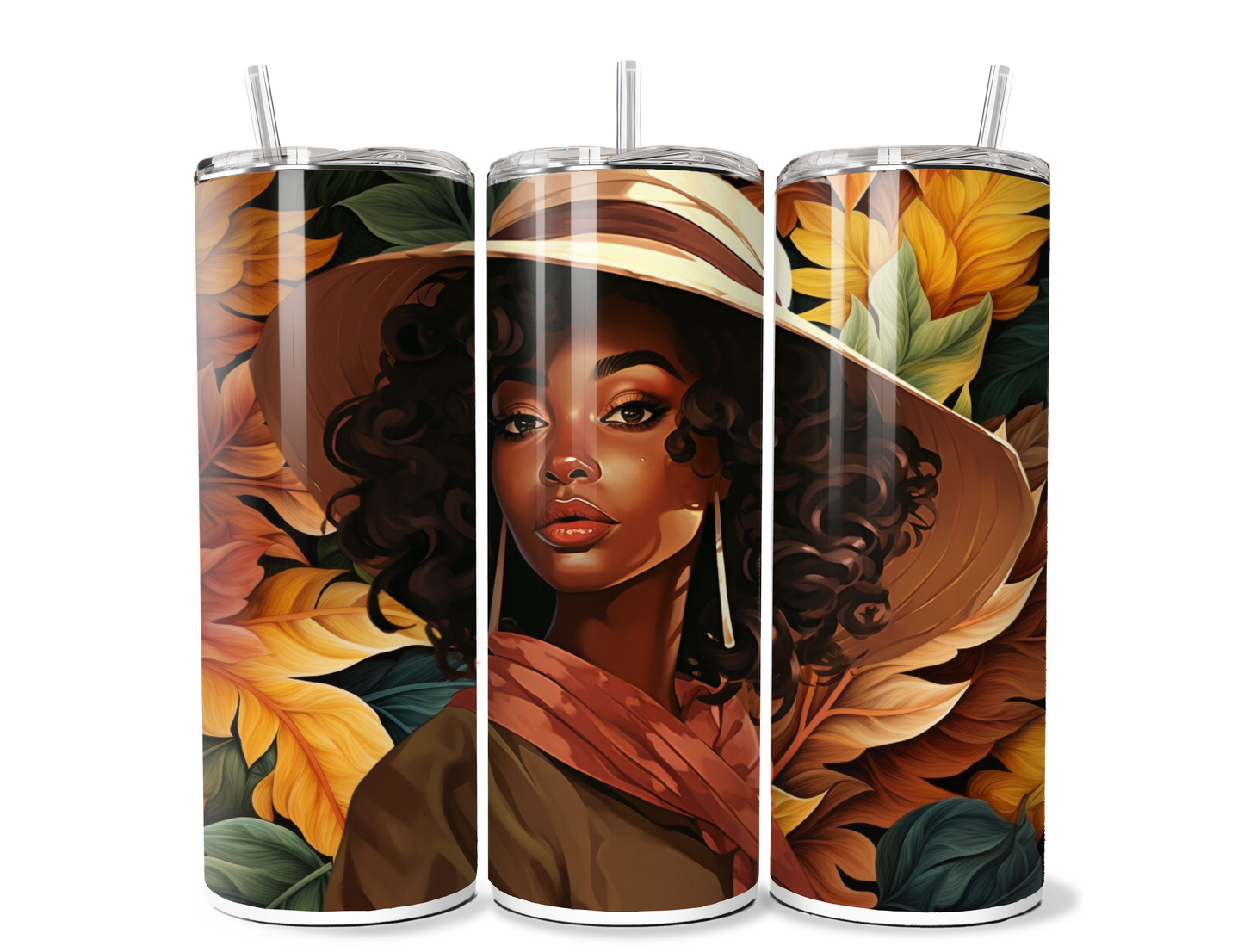 $2 Tuesday ONLY - Fall Ladies (Tumbler Wraps) (Sublimation)