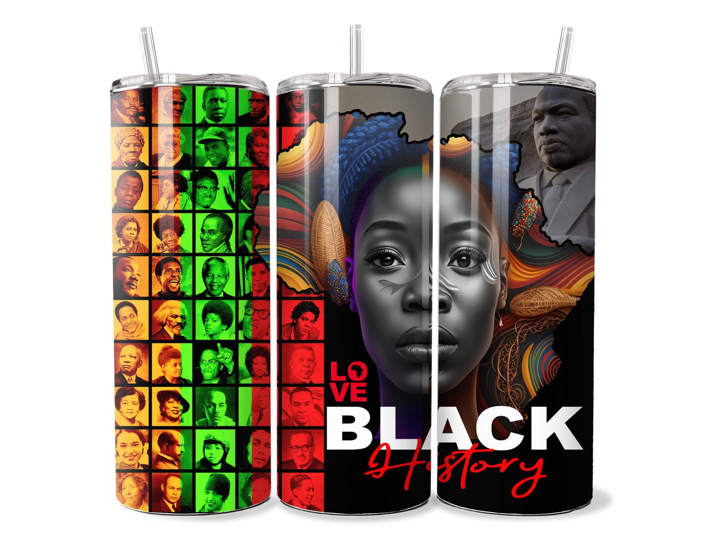 Black History (Tumbler Wraps) (Sublimation)