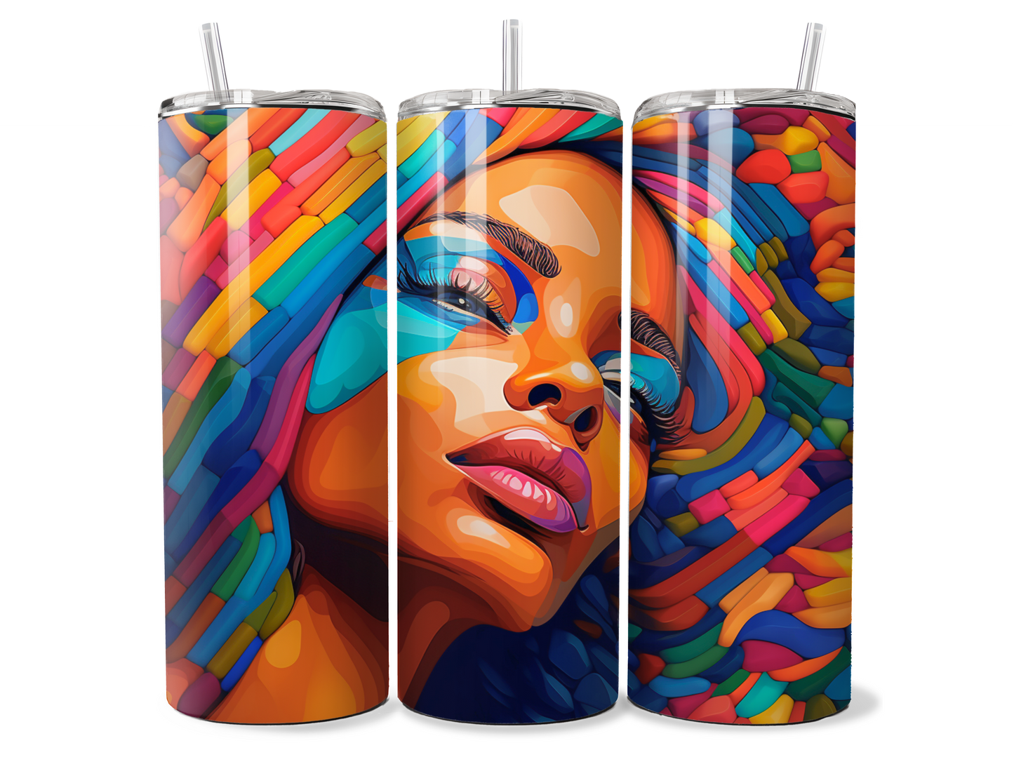 Ebony Ladies (Tumbler Wraps) (Sublimation)