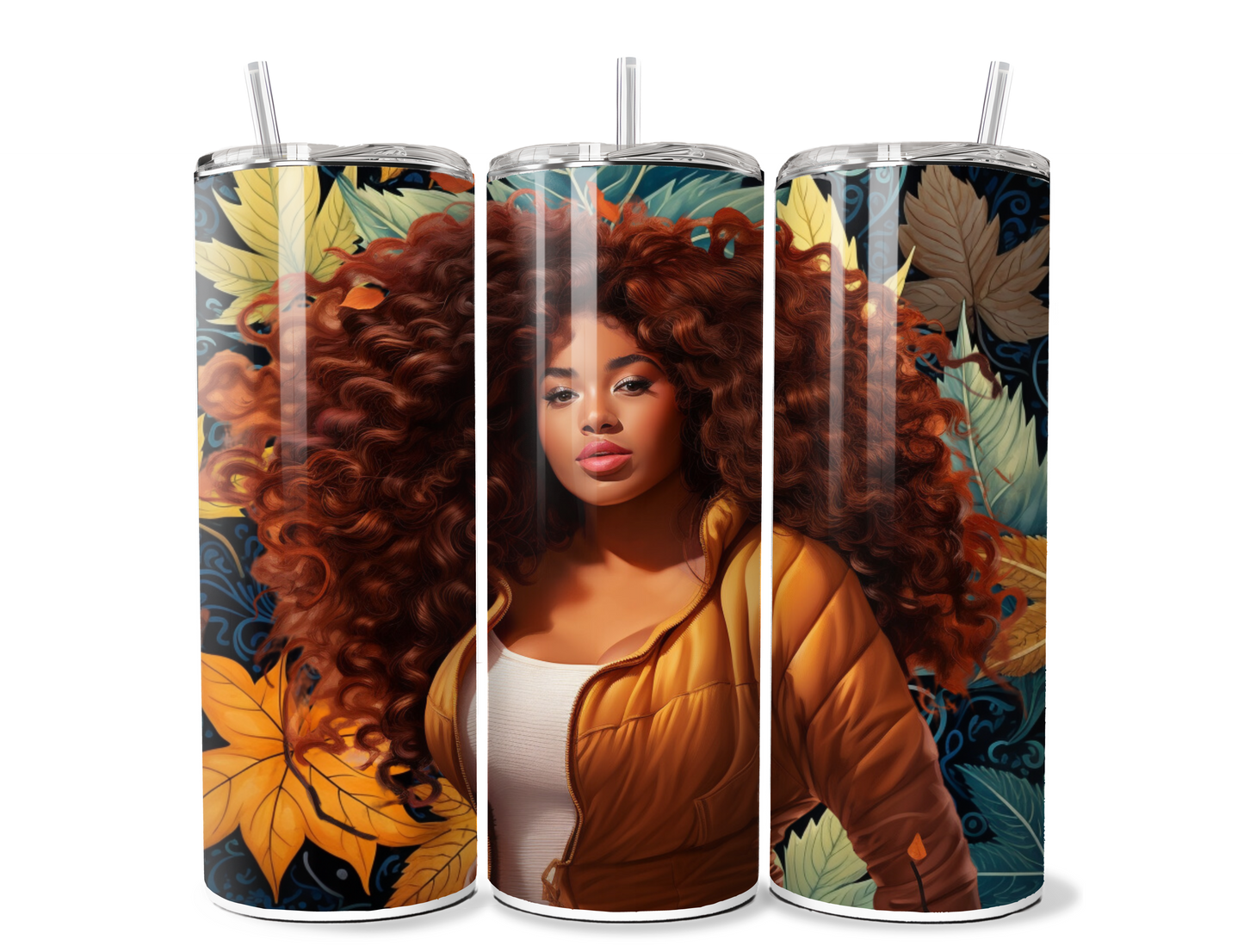 $2 Tuesday ONLY - Fall Ladies (Tumbler Wraps) (Sublimation)