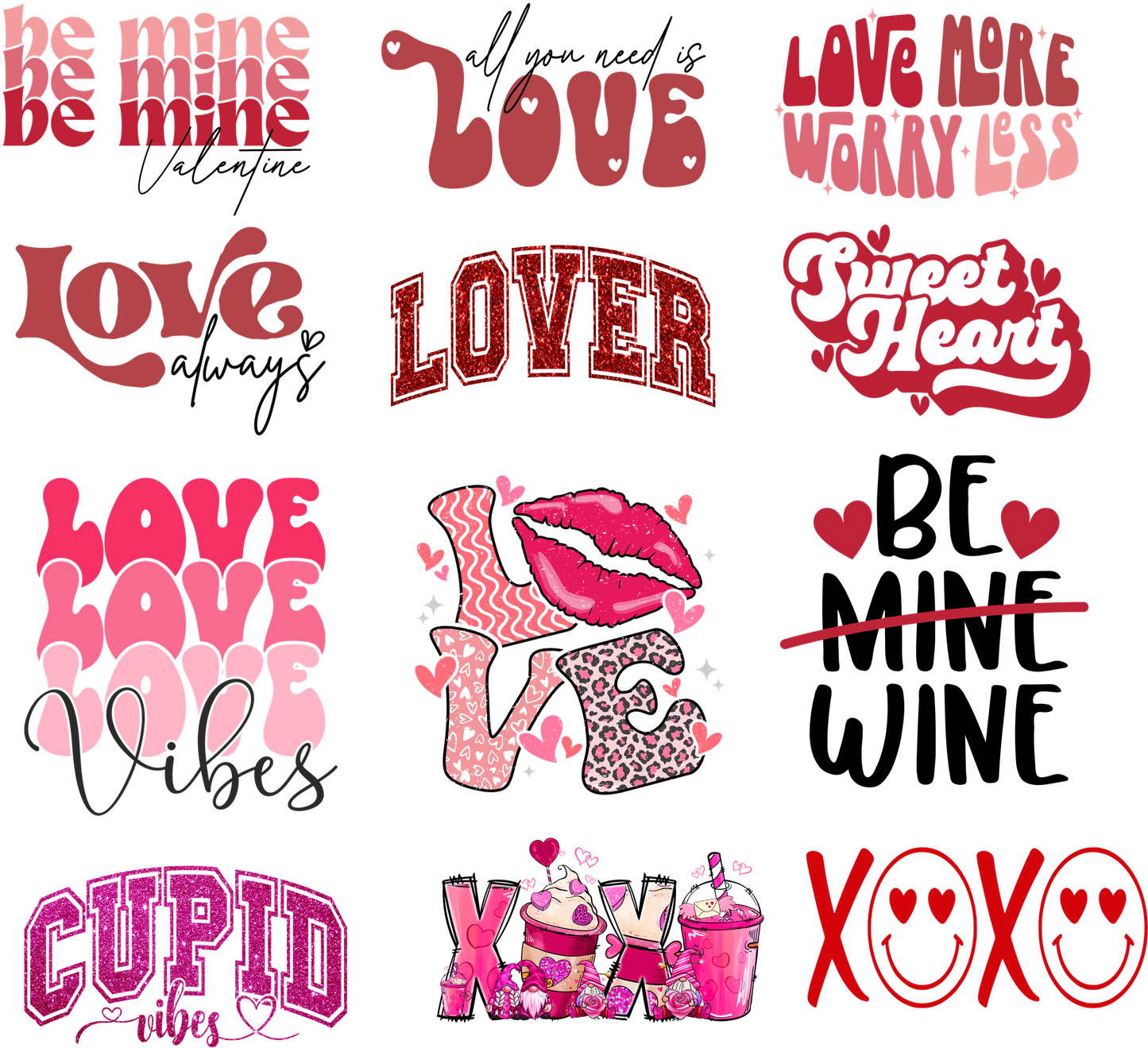 Valentine's Sublimation BUNDLE