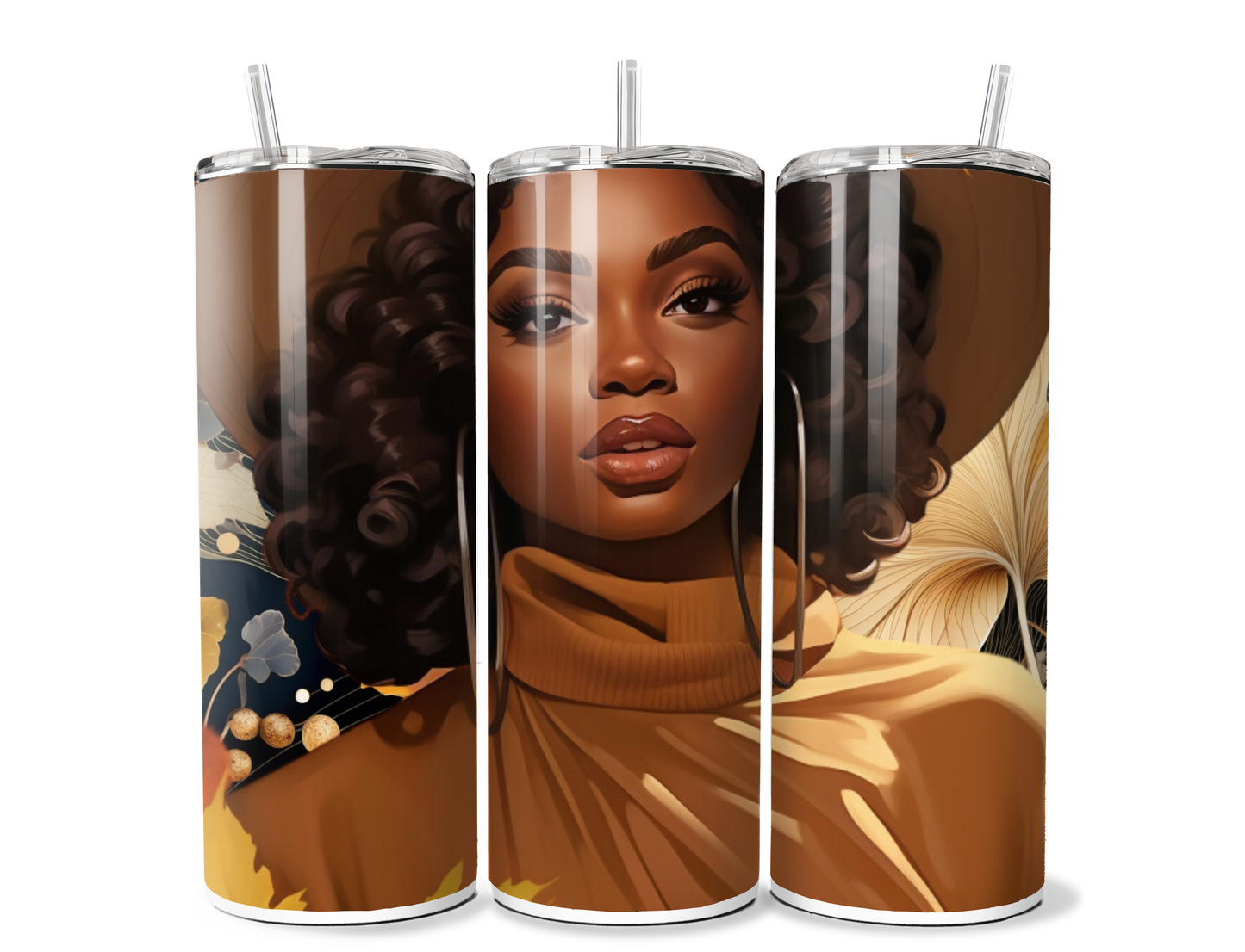 $2 Tuesday ONLY - Fall Ladies (Tumbler Wraps) (Sublimation)