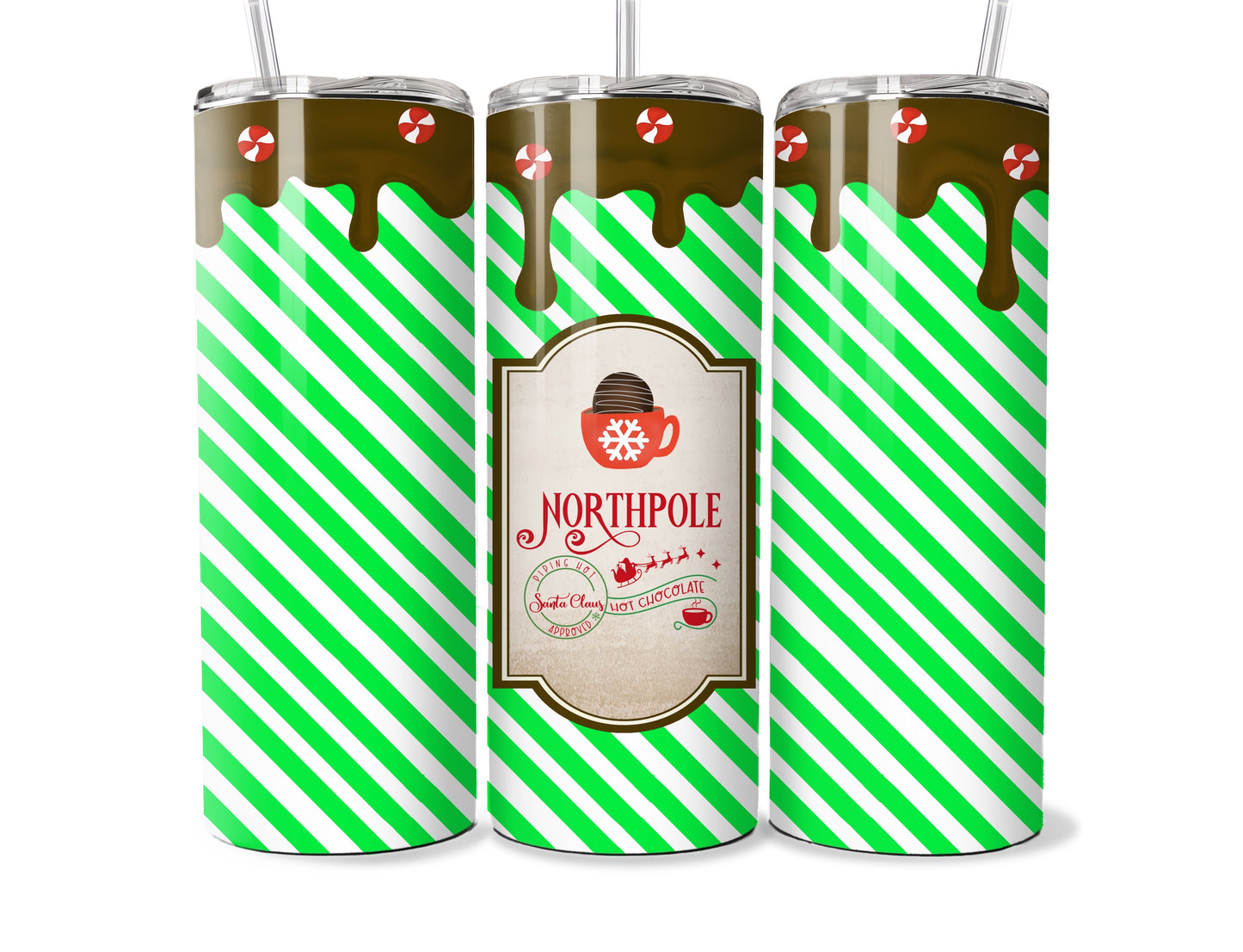 Christmas Tumbler Wraps