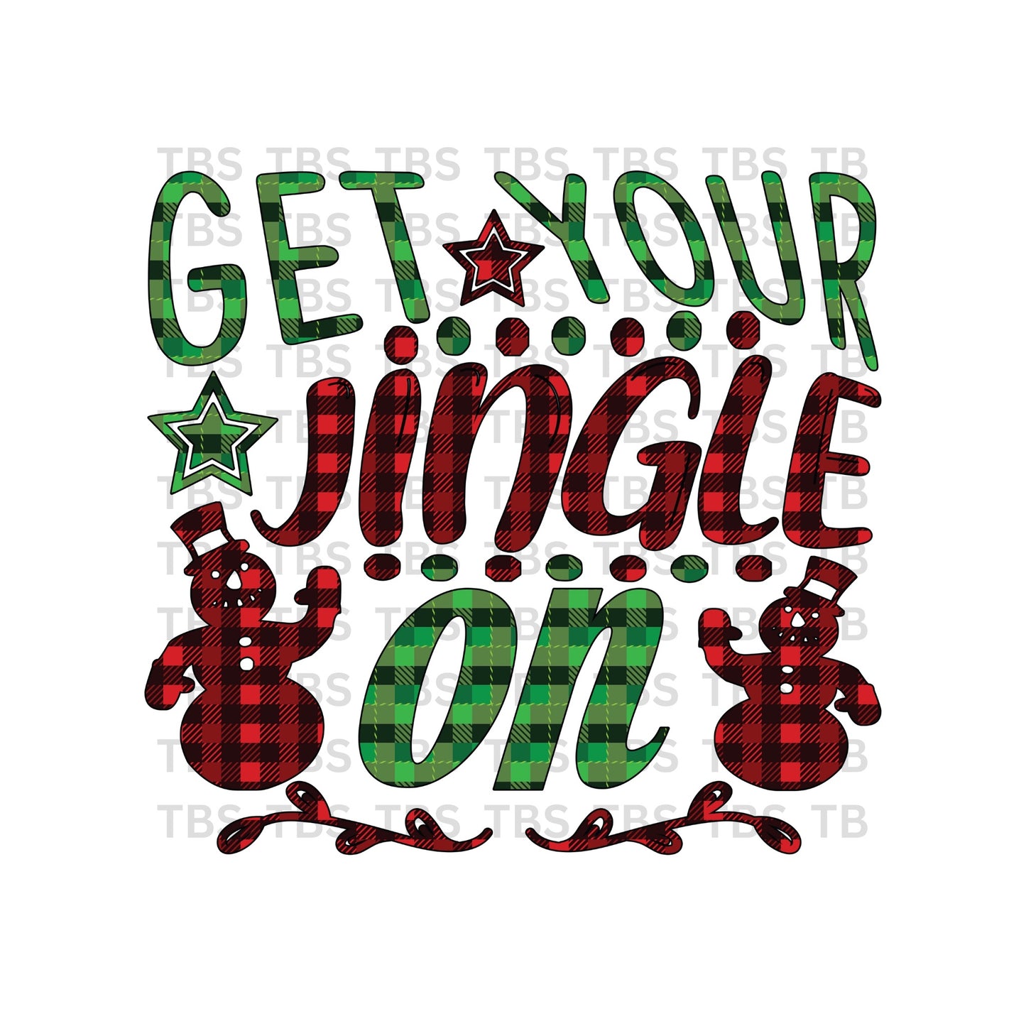 Christmas (Festive) Sublimation Transfers (SINGLES)