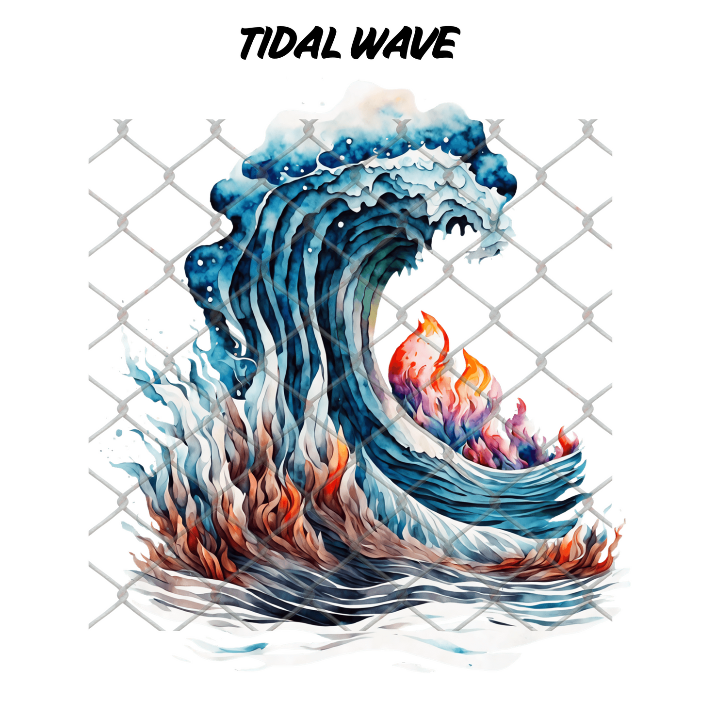 Water Color T-Shirt Sublimation Transfers