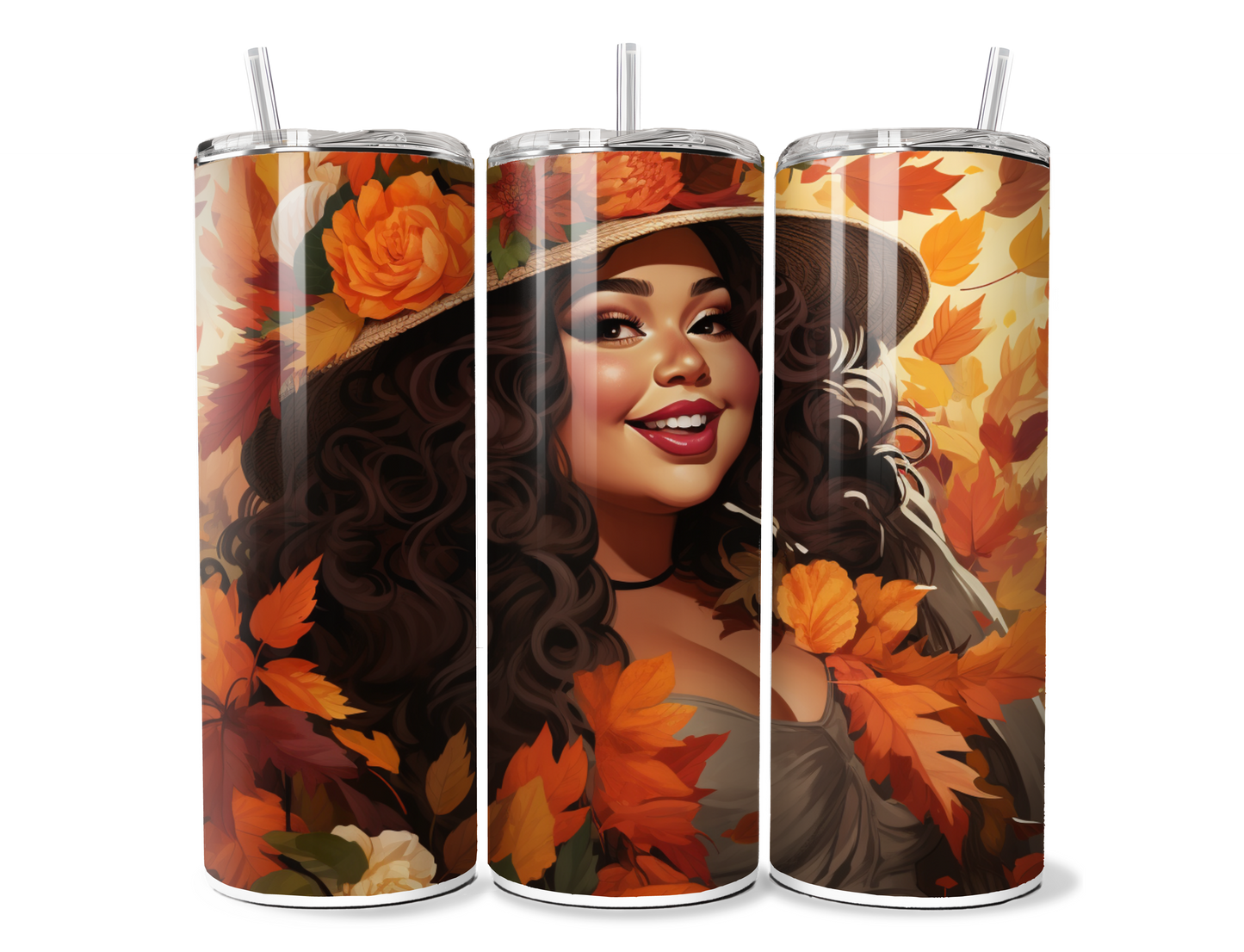 $2 Tuesday ONLY - Fall Ladies (Tumbler Wraps) (Sublimation)