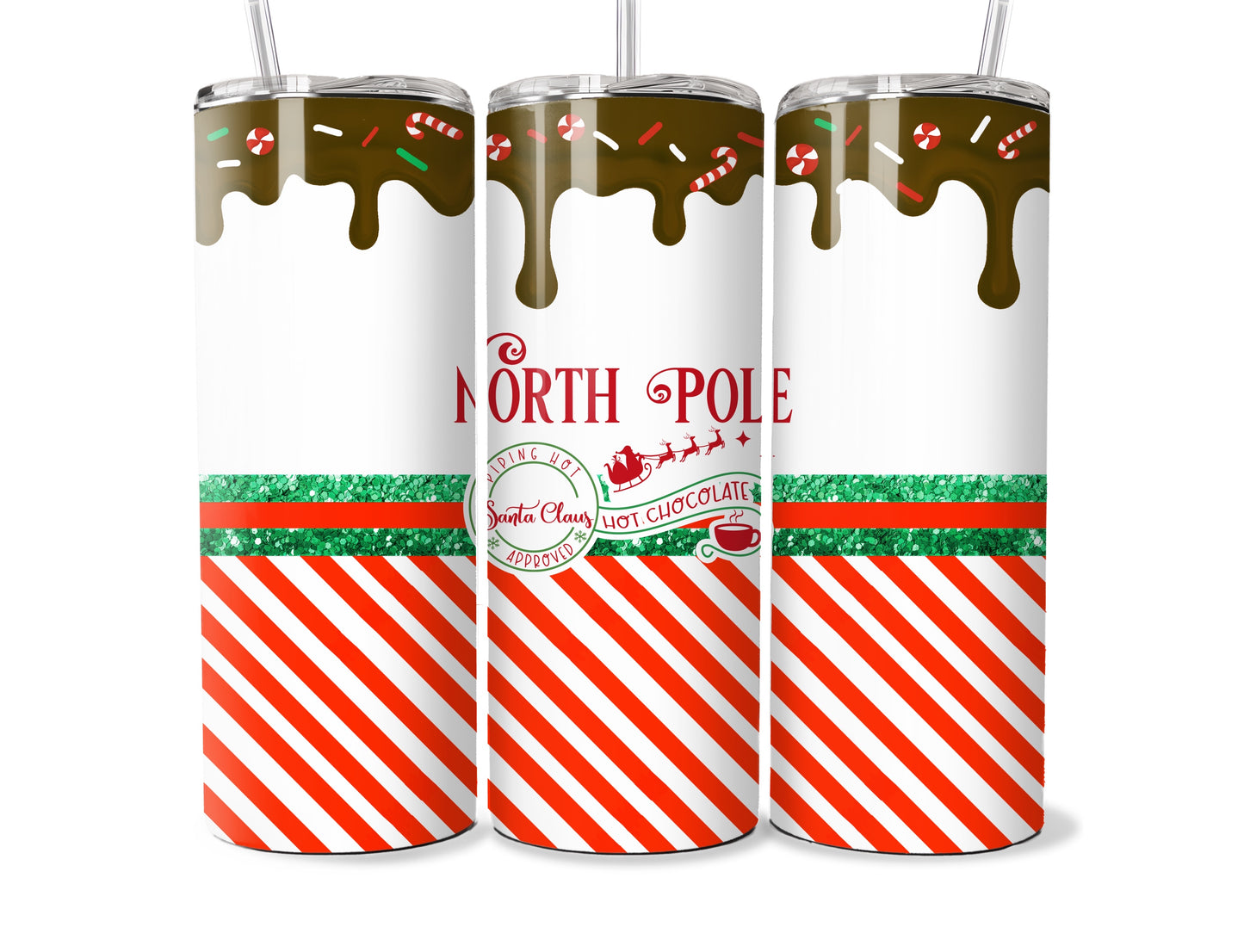 Christmas-1 TUMBLER WRAPS (2pks)
