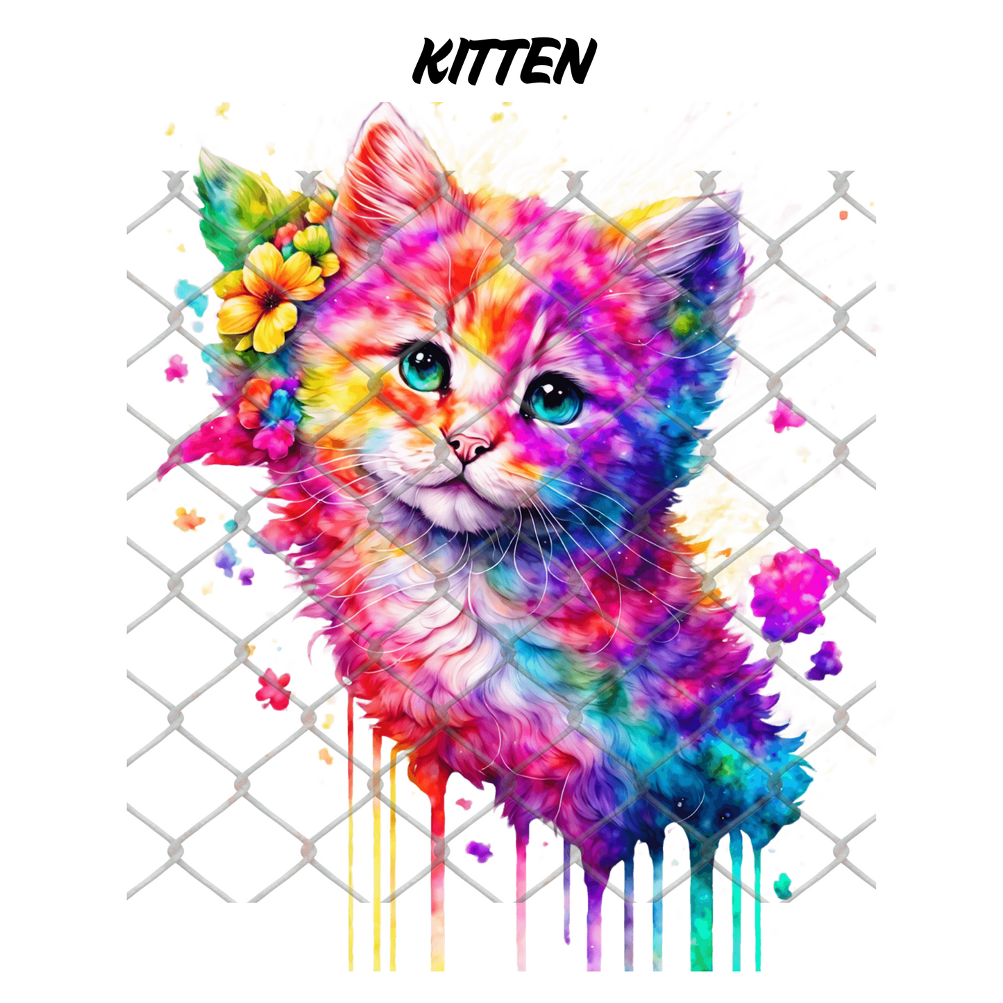 Water Color T-Shirt Sublimation Transfers