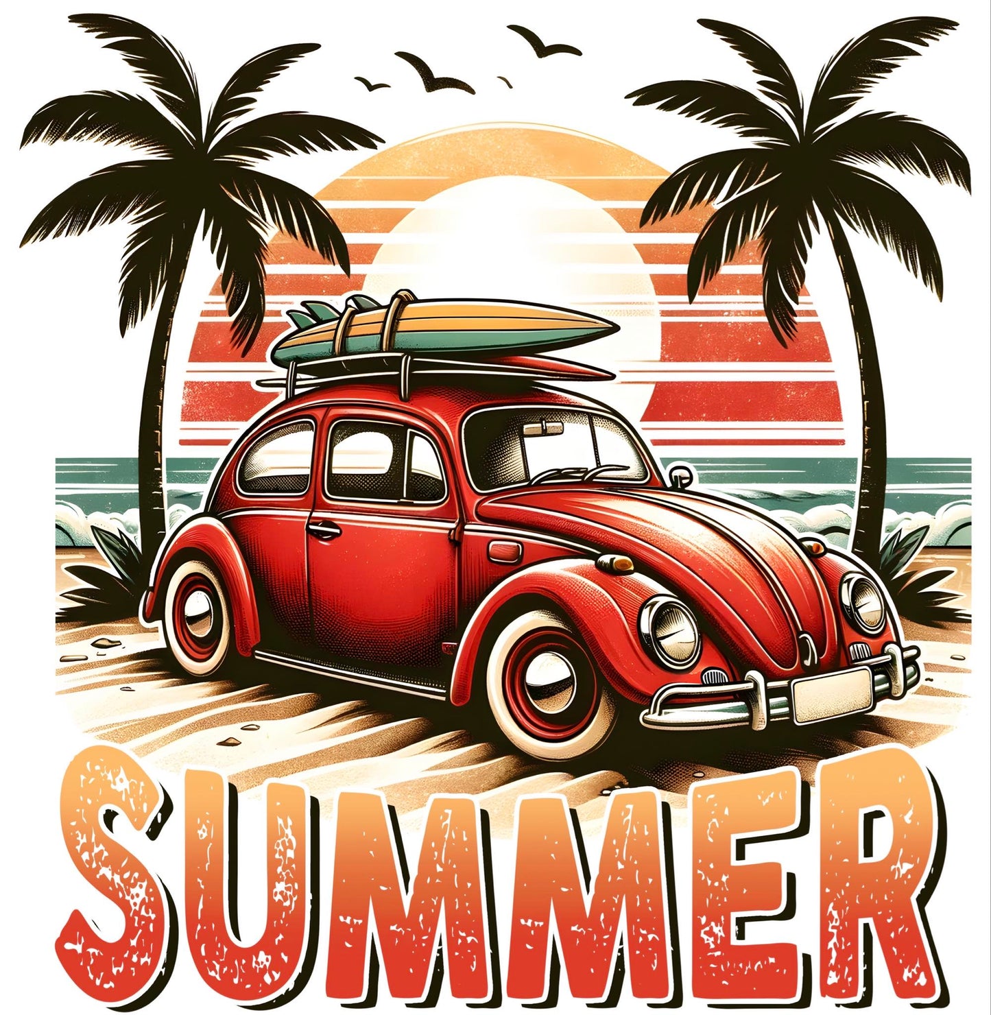 Summertime Sublimation Transfers