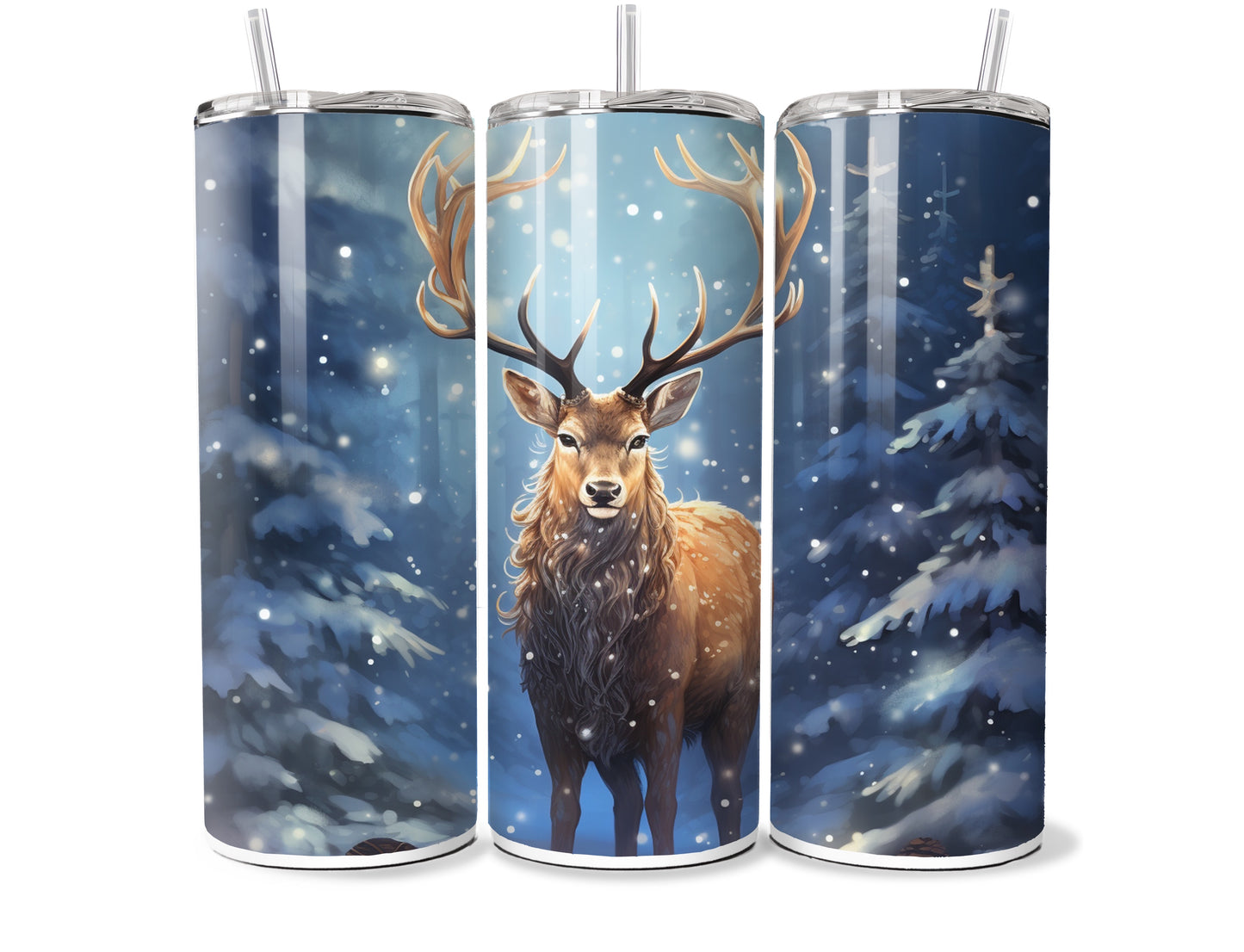 Christmas-1 TUMBLER WRAPS (2pks)