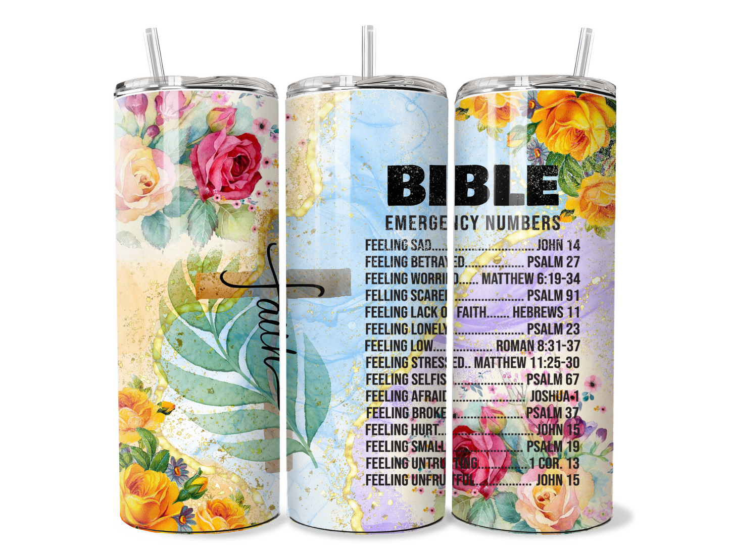 Christian (Tumbler Wraps) (Sublimation)