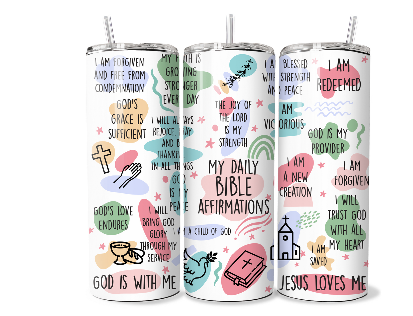 Christian (Tumbler Wraps) (Sublimation)