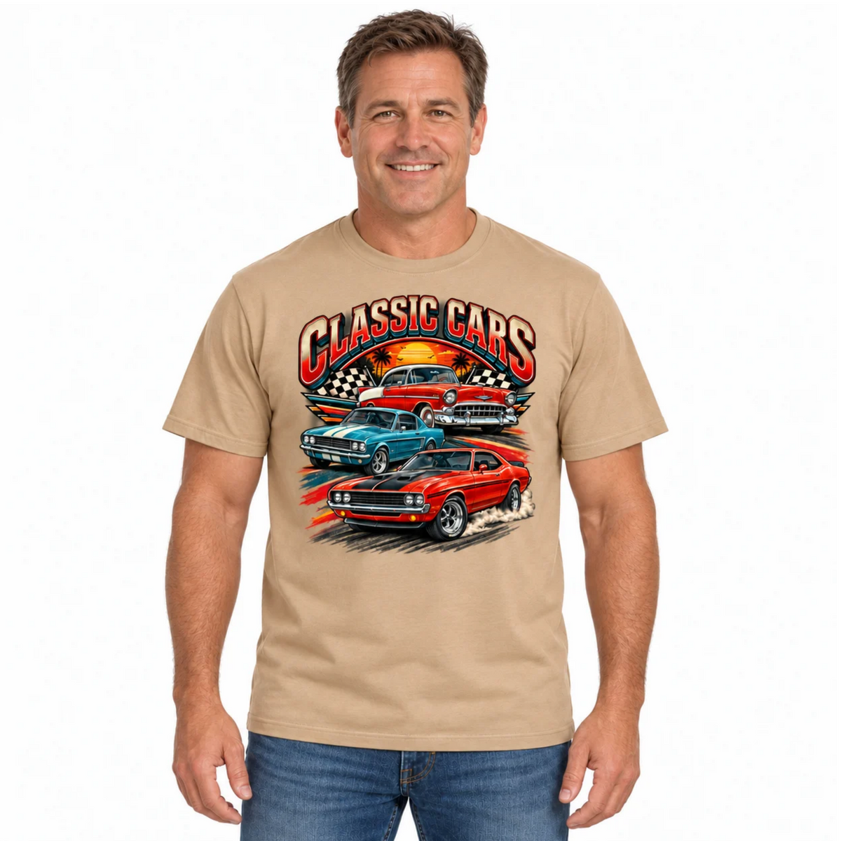 Classic Cars - DTF Transfer