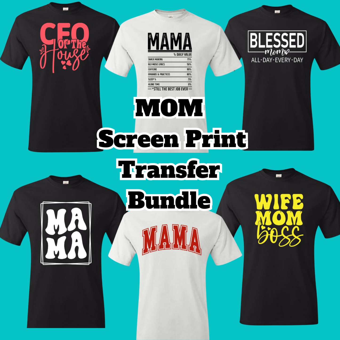 MOM 1 Screenprint Bundle