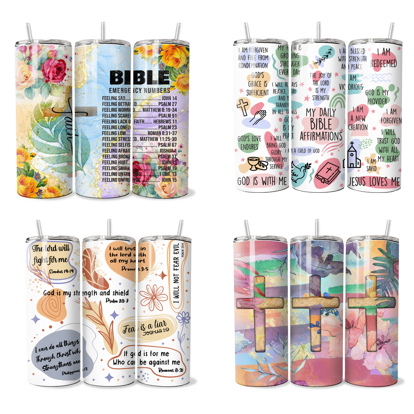 Christian (Tumbler Wraps) (Sublimation)
