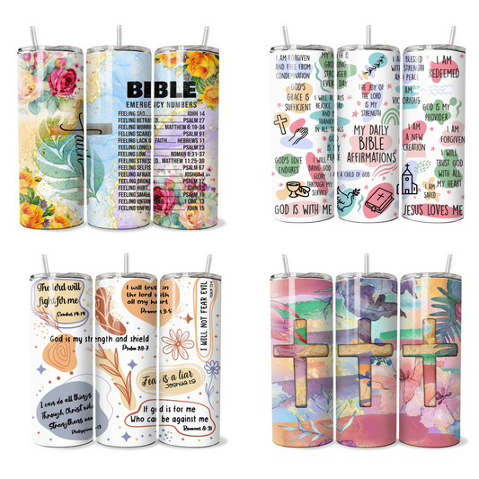 Christian (Tumbler Wraps) (Sublimation)