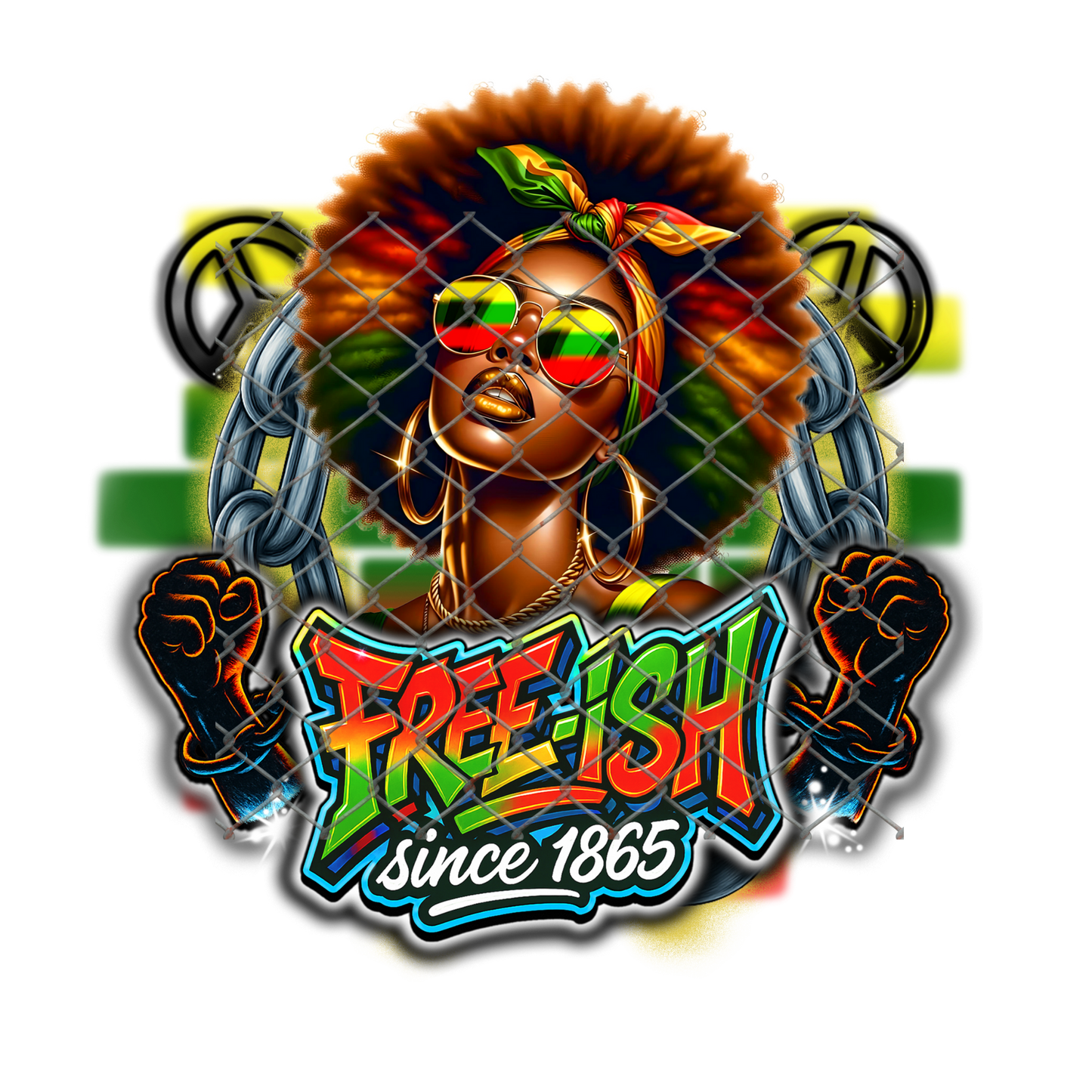 $2 Tuesday ONLY - JUNETEENTH COWGIRL T-Shirt Sublimation Transfers