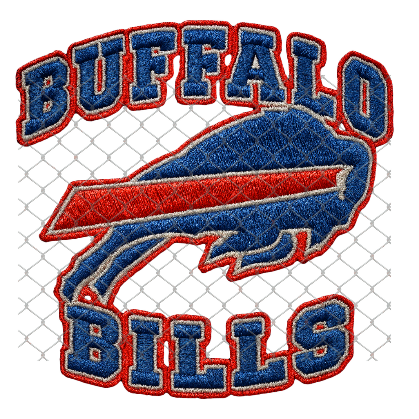$2 Tuesday ONLY - FAUX EMBROIDERY LOOK FOOTBALL T-SHIRT TRANSFERS (SUBLIMATION)