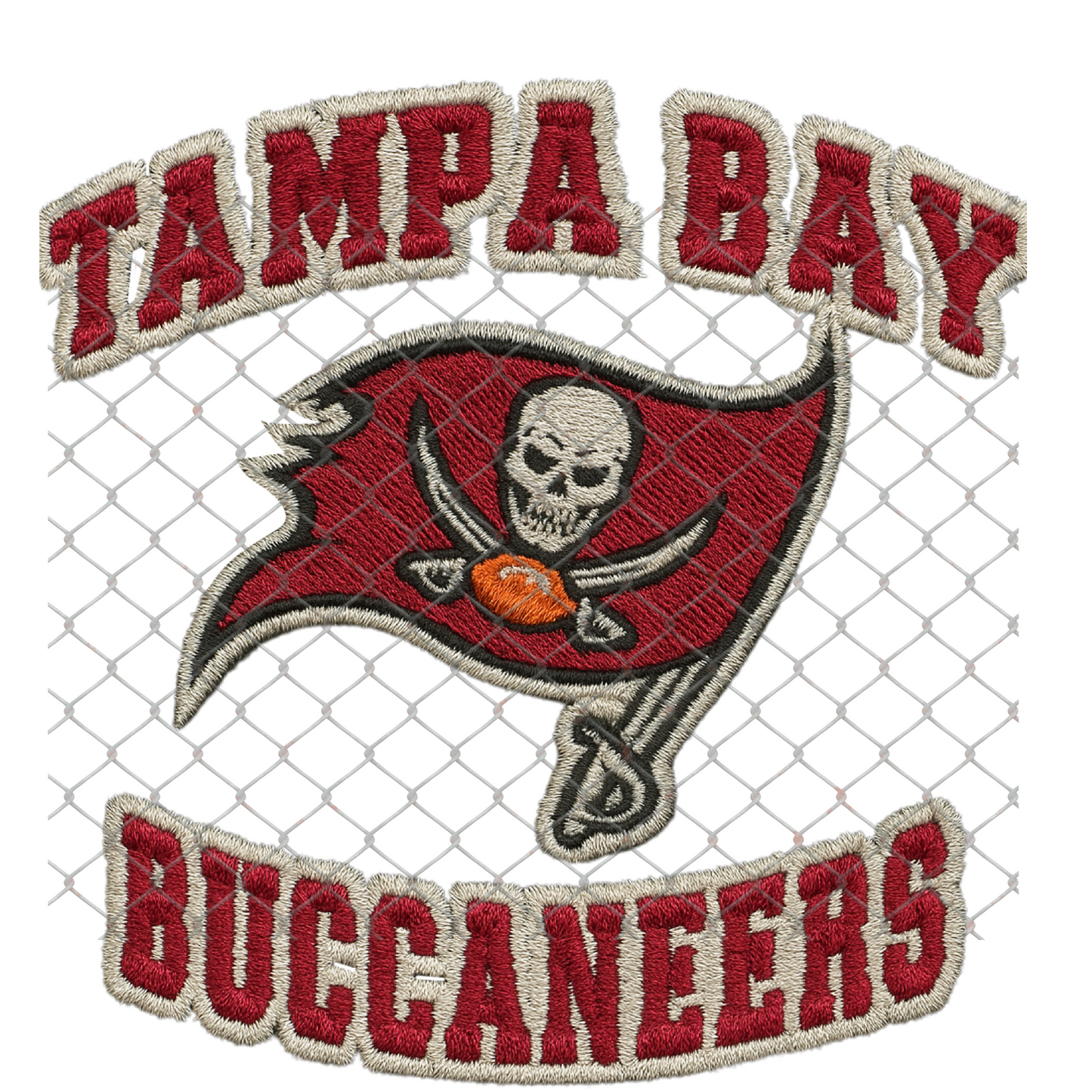 $2 Tuesday ONLY - FAUX EMBROIDERY LOOK FOOTBALL T-SHIRT TRANSFERS (SUBLIMATION)