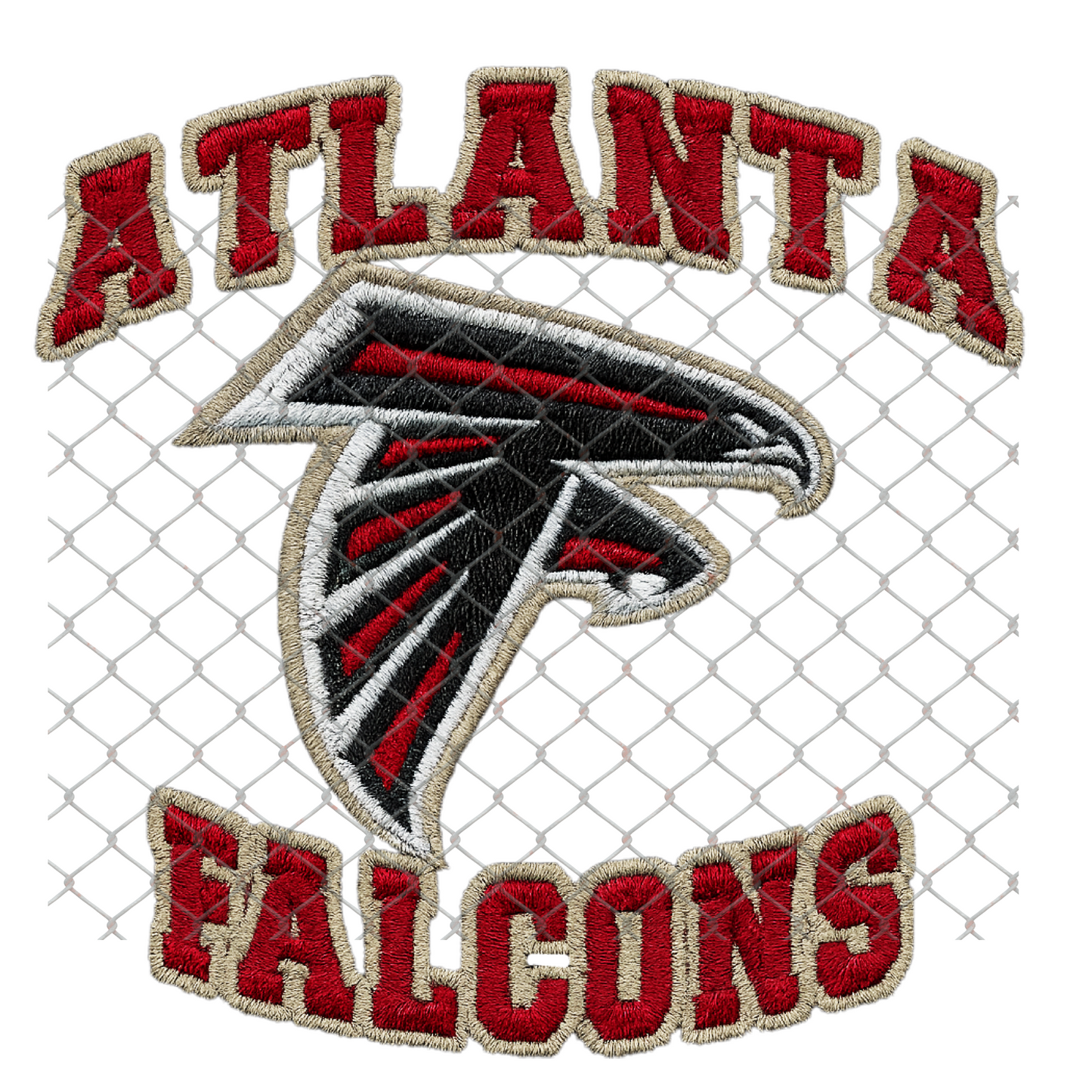 $2 Tuesday ONLY - FAUX EMBROIDERY LOOK FOOTBALL T-SHIRT TRANSFERS (SUBLIMATION)