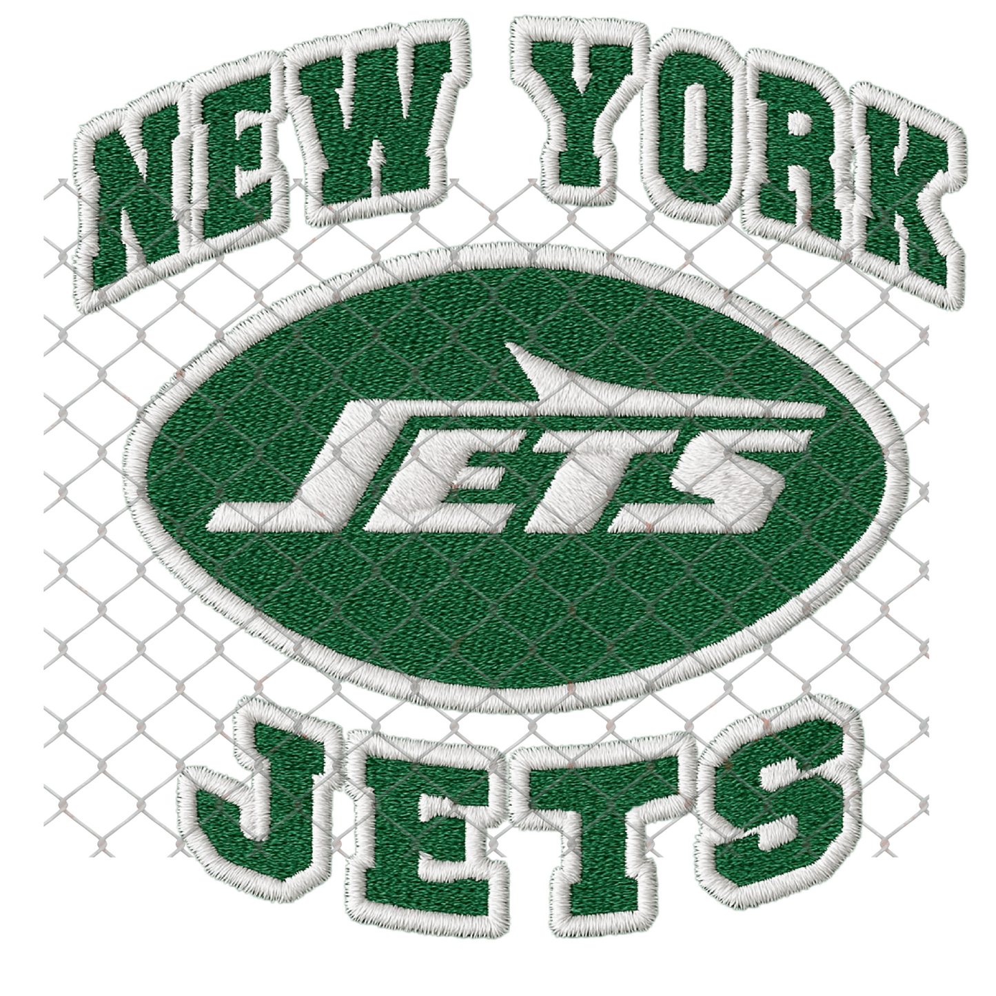 $2 Tuesday ONLY - FAUX EMBROIDERY LOOK FOOTBALL T-SHIRT TRANSFERS (SUBLIMATION)