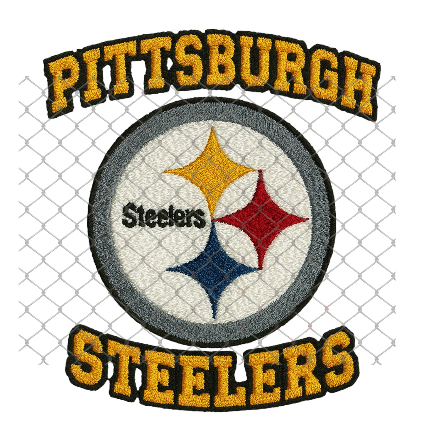 $2 Tuesday ONLY - FAUX EMBROIDERY LOOK FOOTBALL T-SHIRT TRANSFERS (SUBLIMATION)
