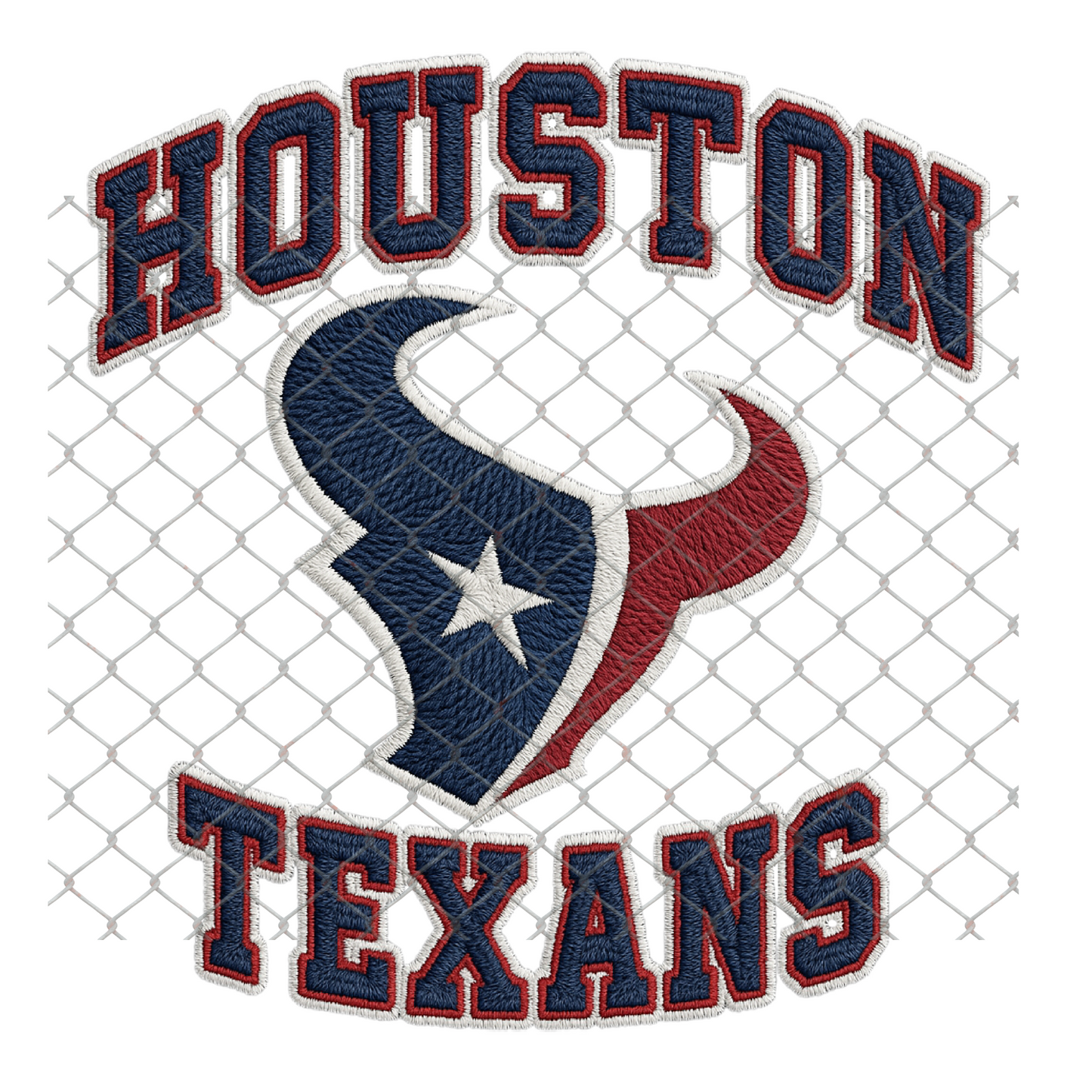 $2 Tuesday ONLY - FAUX EMBROIDERY LOOK FOOTBALL T-SHIRT TRANSFERS (SUBLIMATION)