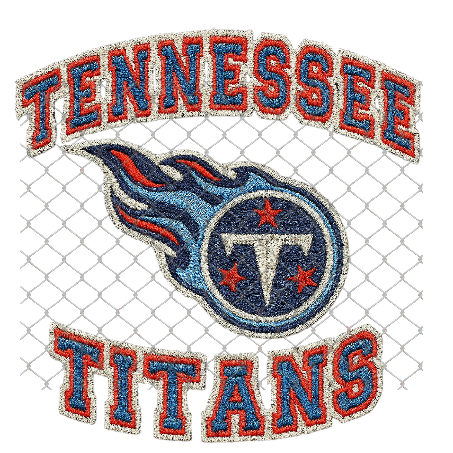 $2 Tuesday ONLY - FAUX EMBROIDERY LOOK FOOTBALL T-SHIRT TRANSFERS (SUBLIMATION)