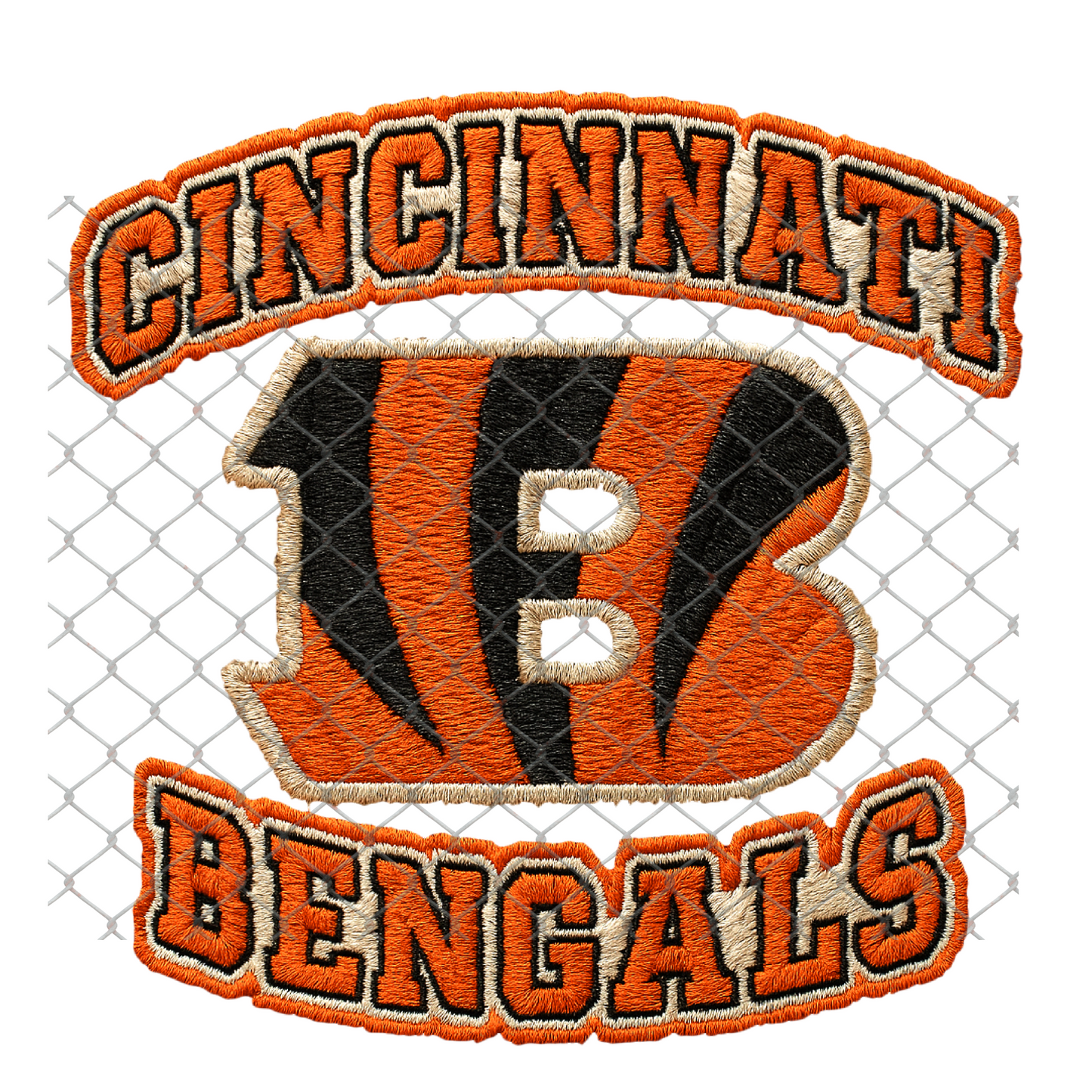 $2 Tuesday ONLY - FAUX EMBROIDERY LOOK FOOTBALL T-SHIRT TRANSFERS (SUBLIMATION)