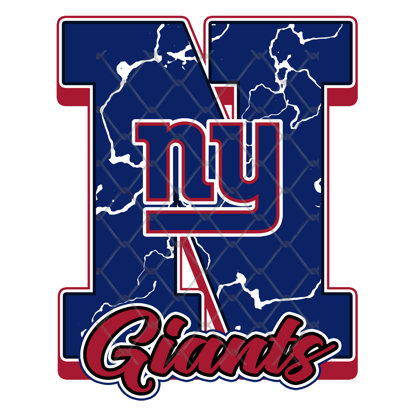 $2 Tuesday ONLY - FOOTBALL MARBLE LETTER T-SHIRT TRANSFERS (SUBLIMATION)