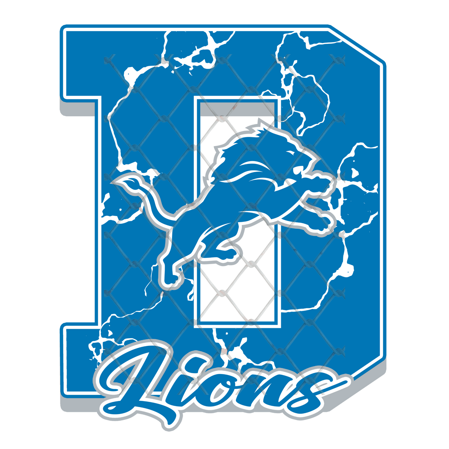 $2 Tuesday ONLY - FOOTBALL MARBLE LETTER T-SHIRT TRANSFERS (SUBLIMATION)