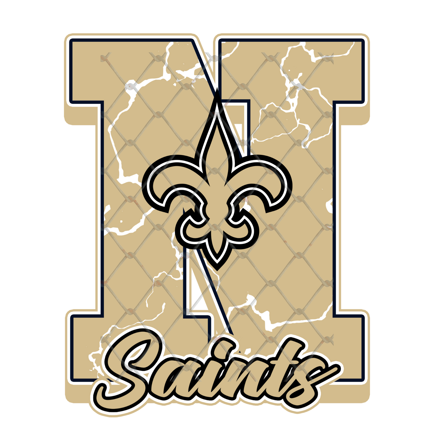 $2 Tuesday ONLY - FOOTBALL MARBLE LETTER T-SHIRT TRANSFERS (SUBLIMATION)