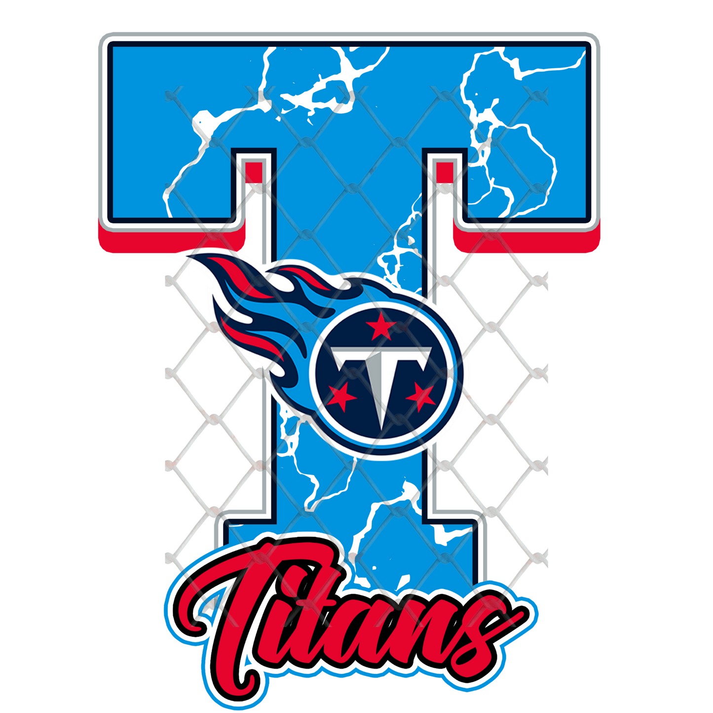 $2 Tuesday ONLY - FOOTBALL MARBLE LETTER T-SHIRT TRANSFERS (SUBLIMATION)