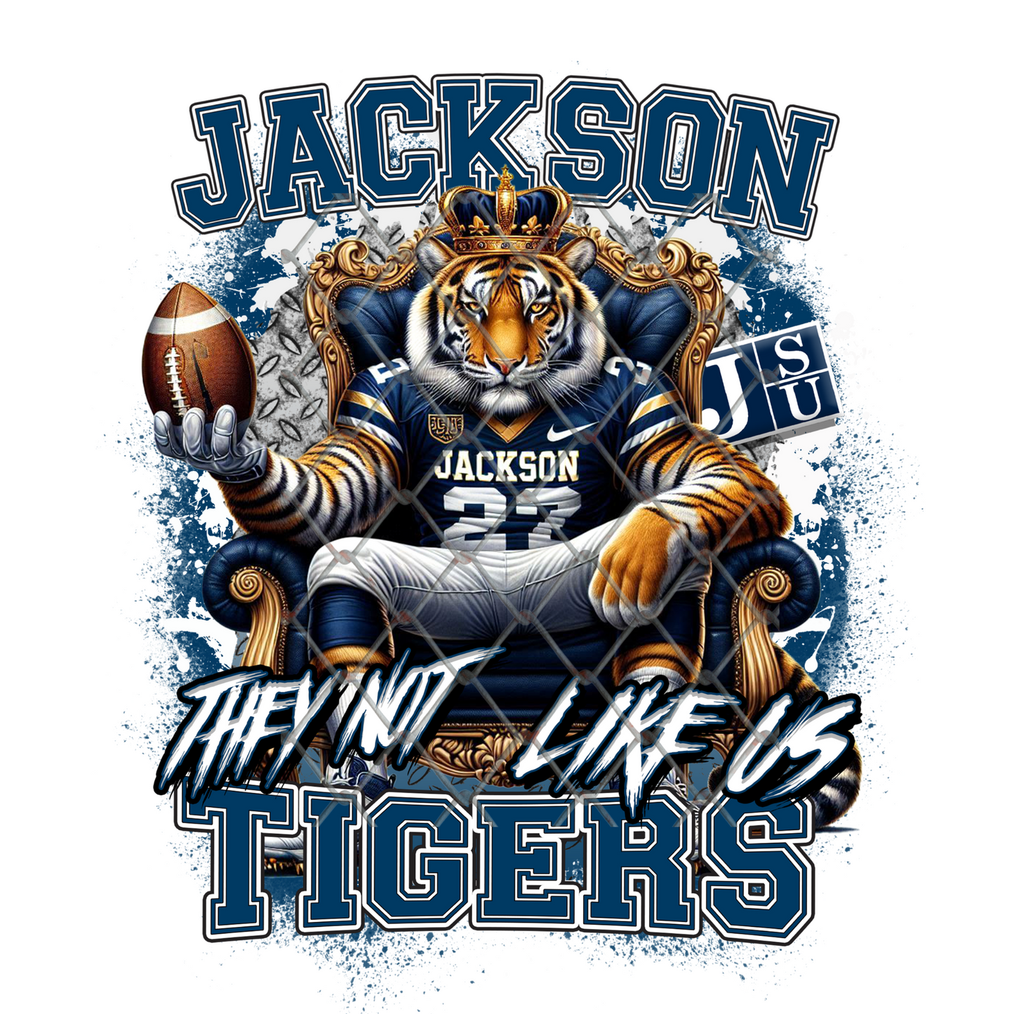 HBCU THEY NOT LIKE US FOOTBALL T-SHIRT TRANSFERS (SUBLIMATION)