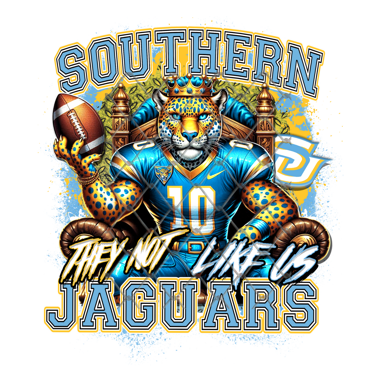 HBCU THEY NOT LIKE US FOOTBALL T-SHIRT TRANSFERS (SUBLIMATION)