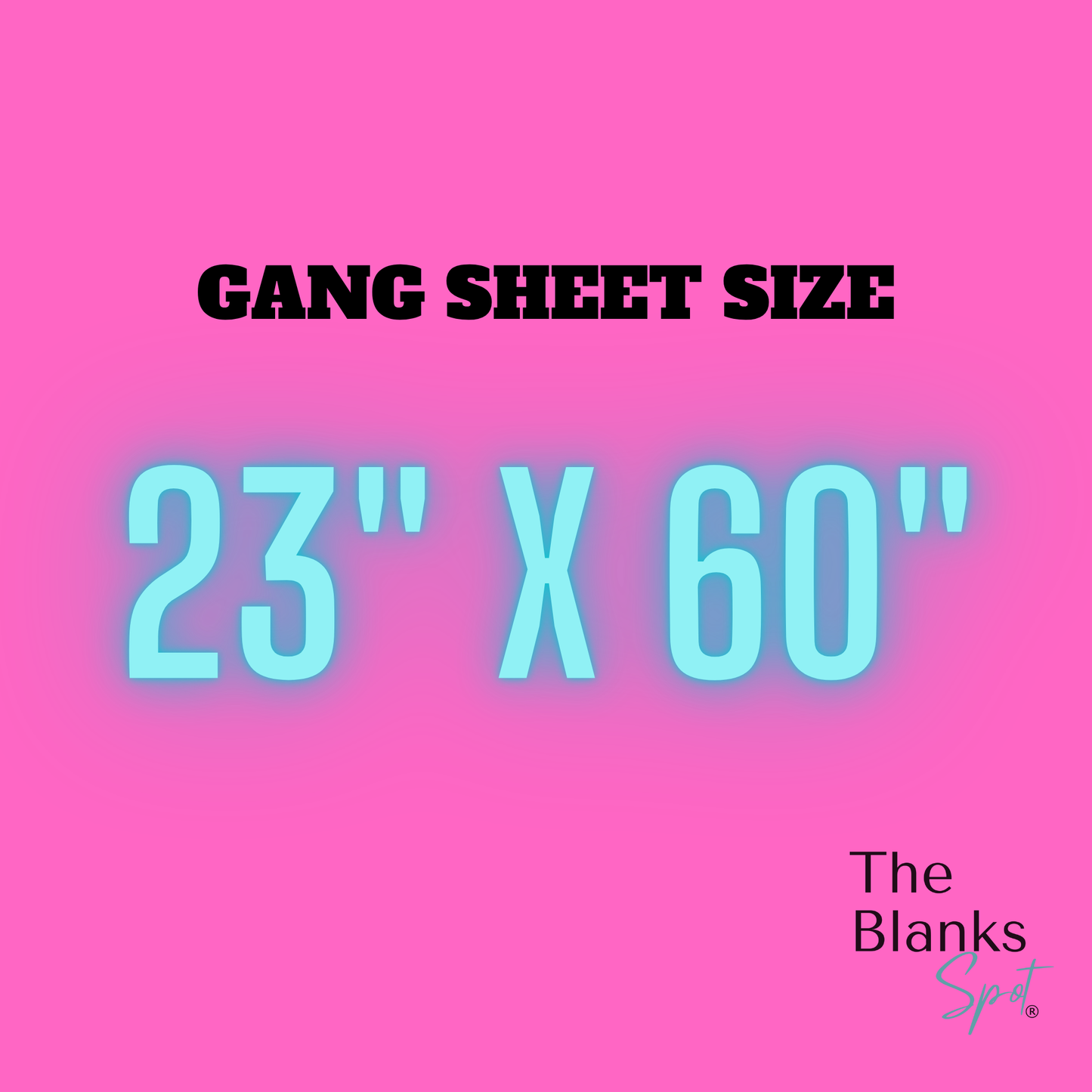 GANG SHEET BUILDER - 23” X 60” - SUBLIMATION PRINTS/TRANSFERS