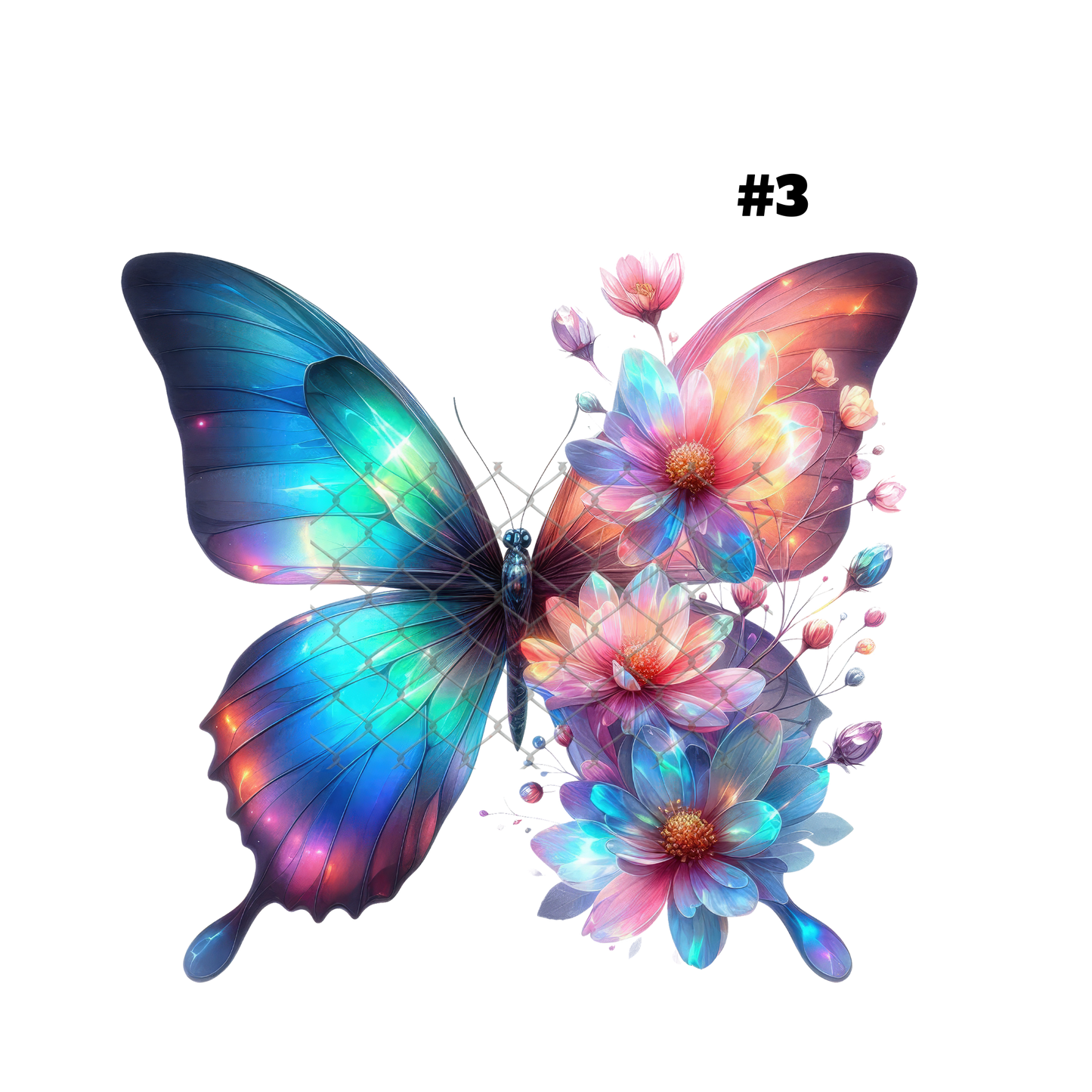 $2 Tuesday ONLY - BUTTERFLY T-Shirt Sublimation Transfers