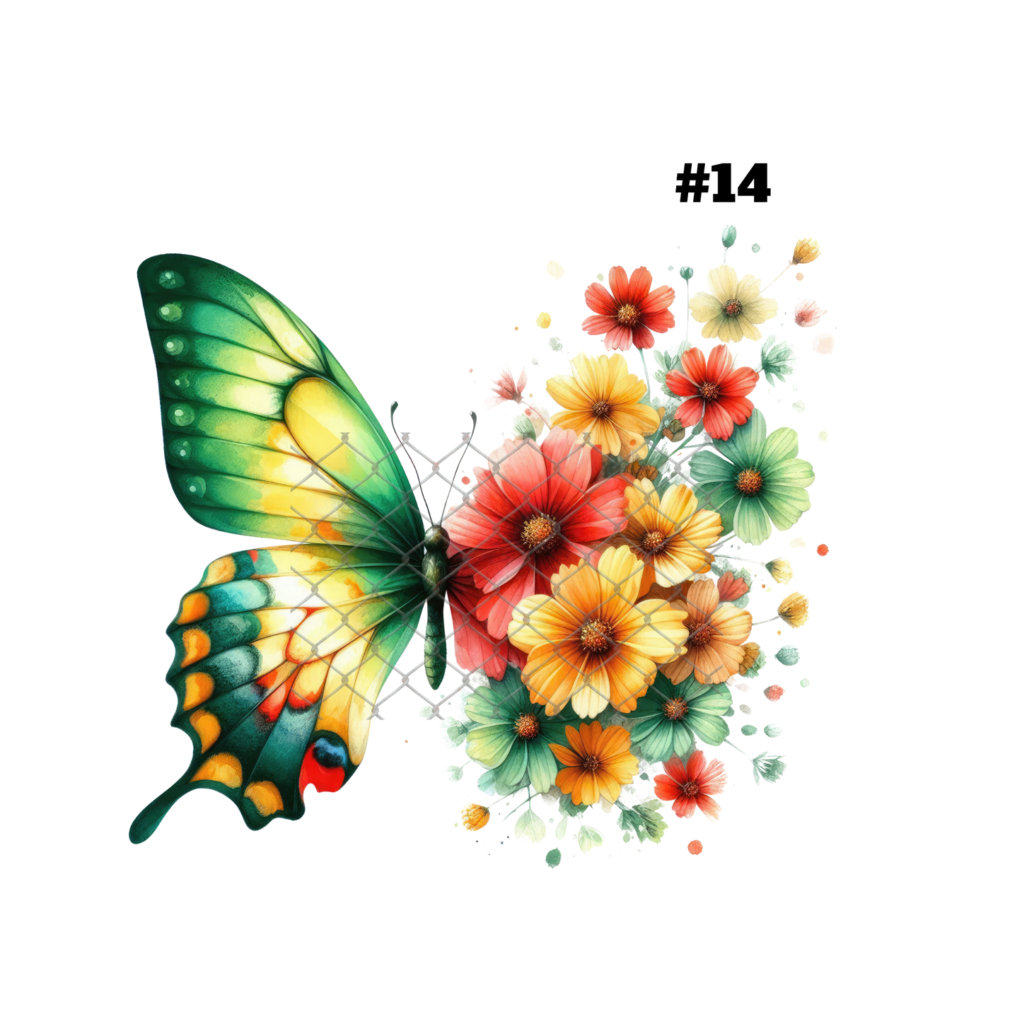 $2 Tuesday ONLY - BUTTERFLY T-Shirt Sublimation Transfers