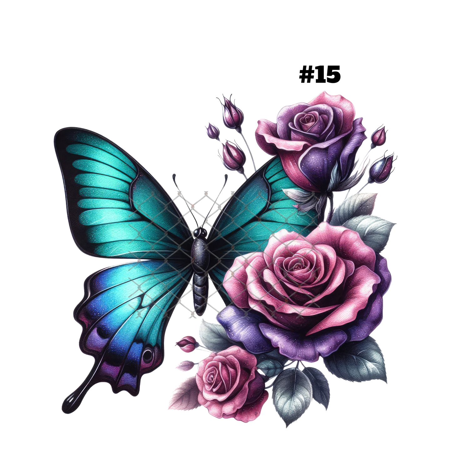 $2 Tuesday ONLY - BUTTERFLY T-Shirt Sublimation Transfers