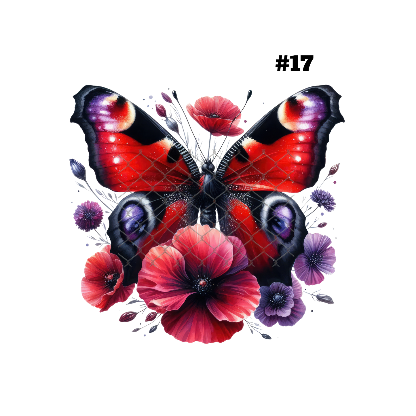 $2 Tuesday ONLY - BUTTERFLY T-Shirt Sublimation Transfers