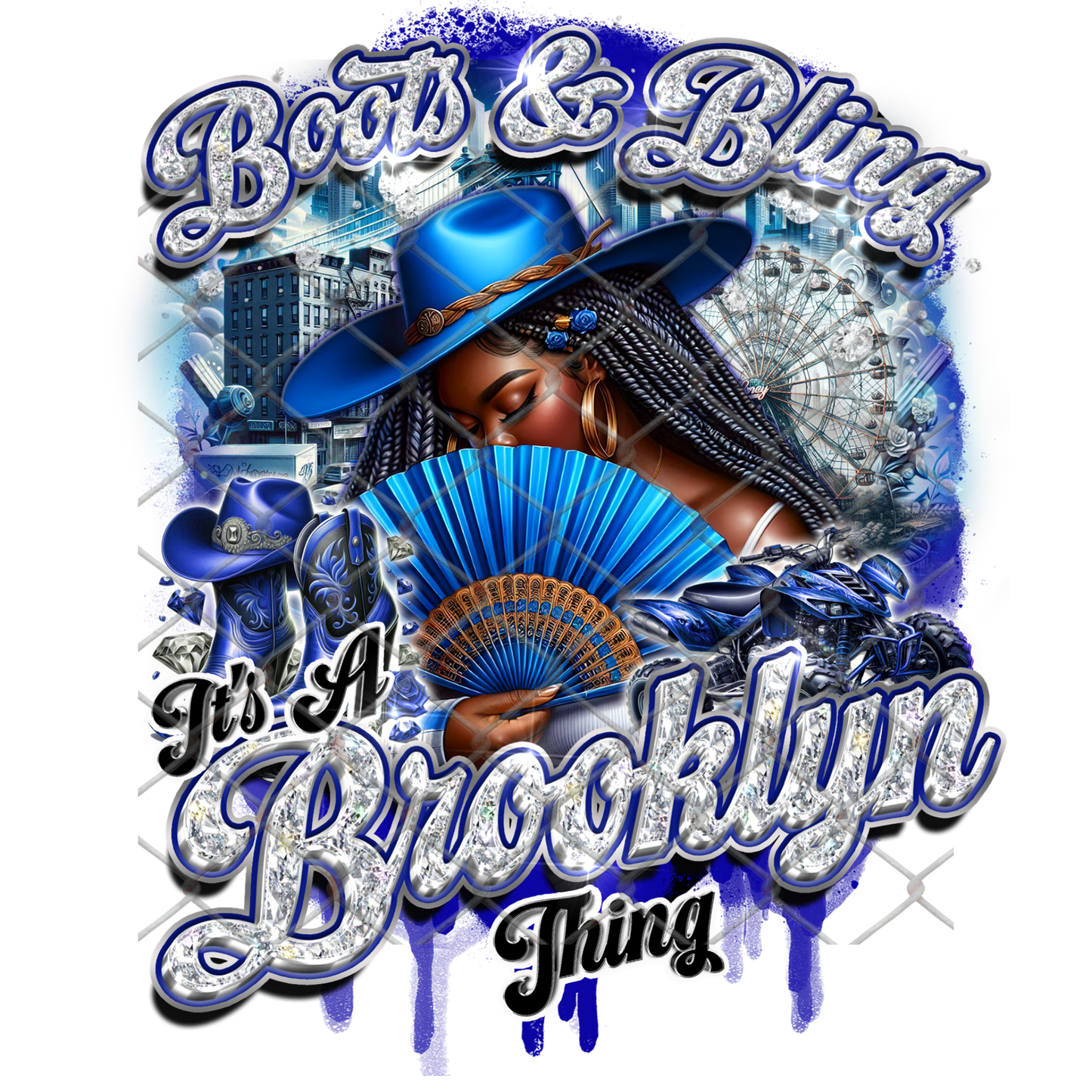 BOOTS (REP YOUR STATE) SUBLIMATION T-SHIRT Transfers