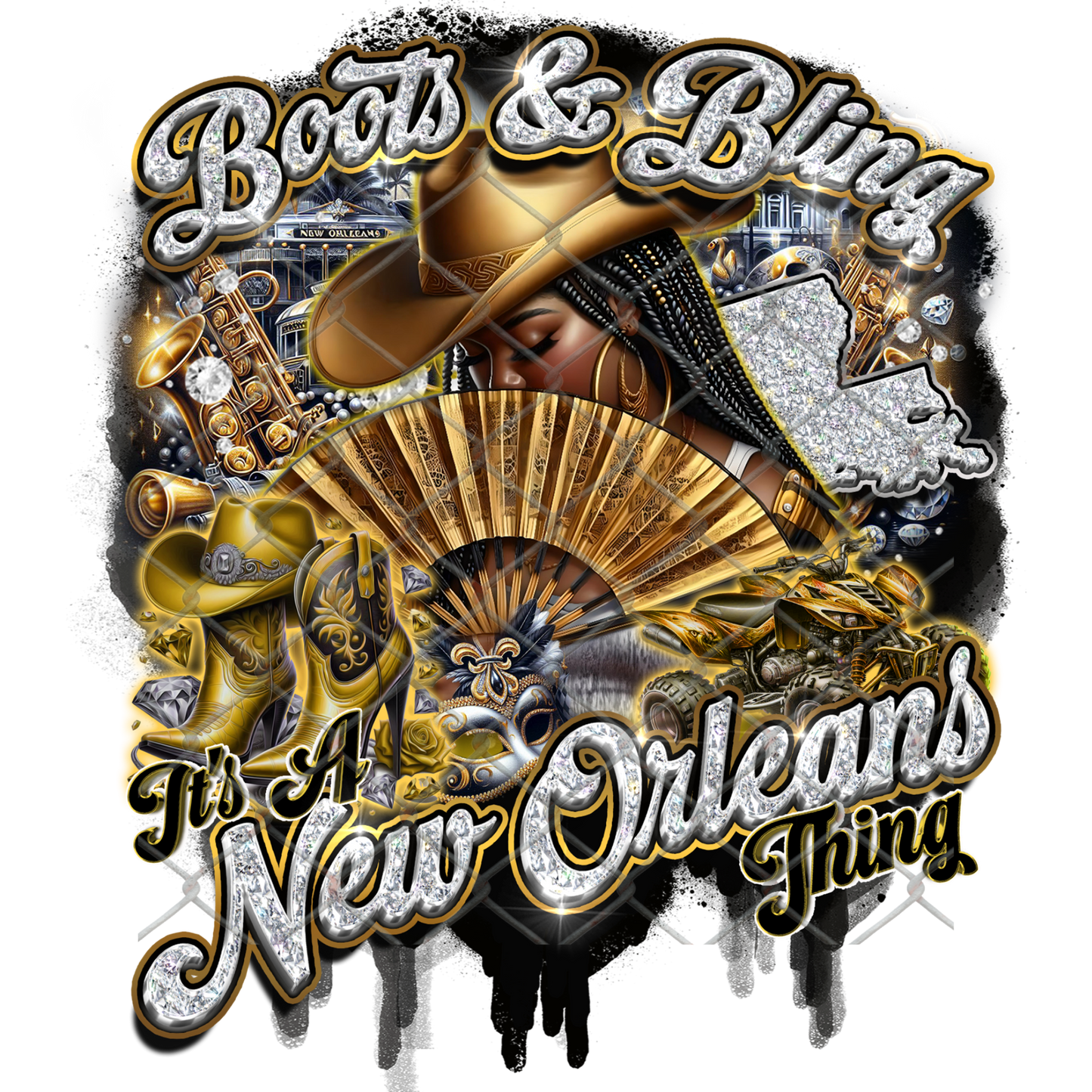 BOOTS (REP YOUR STATE) SUBLIMATION T-SHIRT Transfers