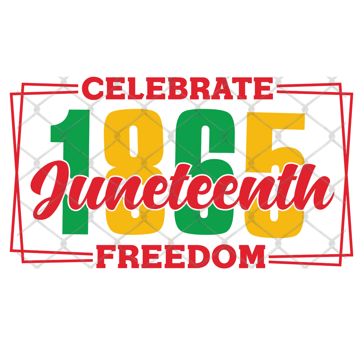 $2 Tuesday ONLY - JUNETEENTH Sublimation T-Shirt Transfers