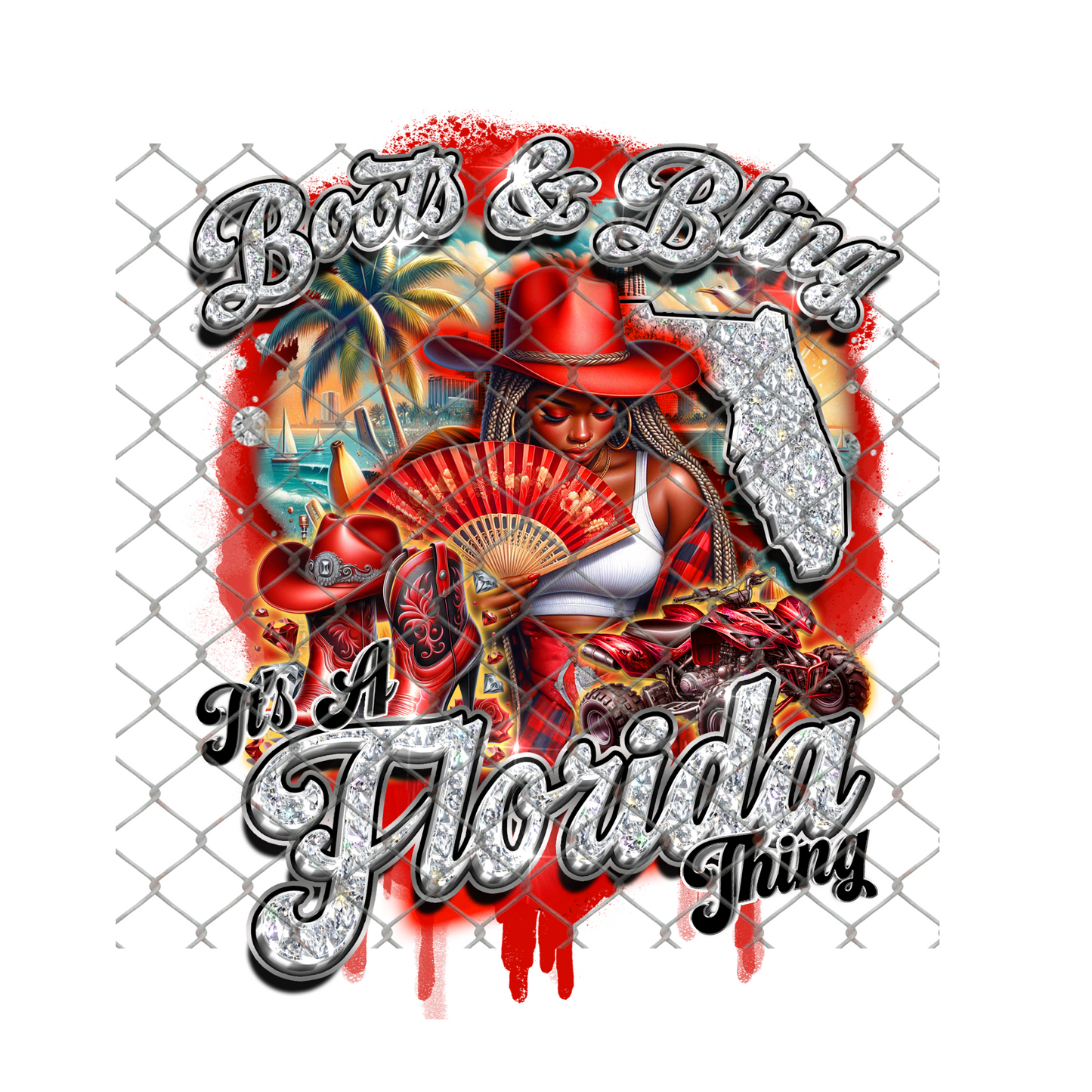 $2 Tuesday ONLY - BOOTS (REP YOUR STATE) SUBLIMATION T-SHIRT Transfers