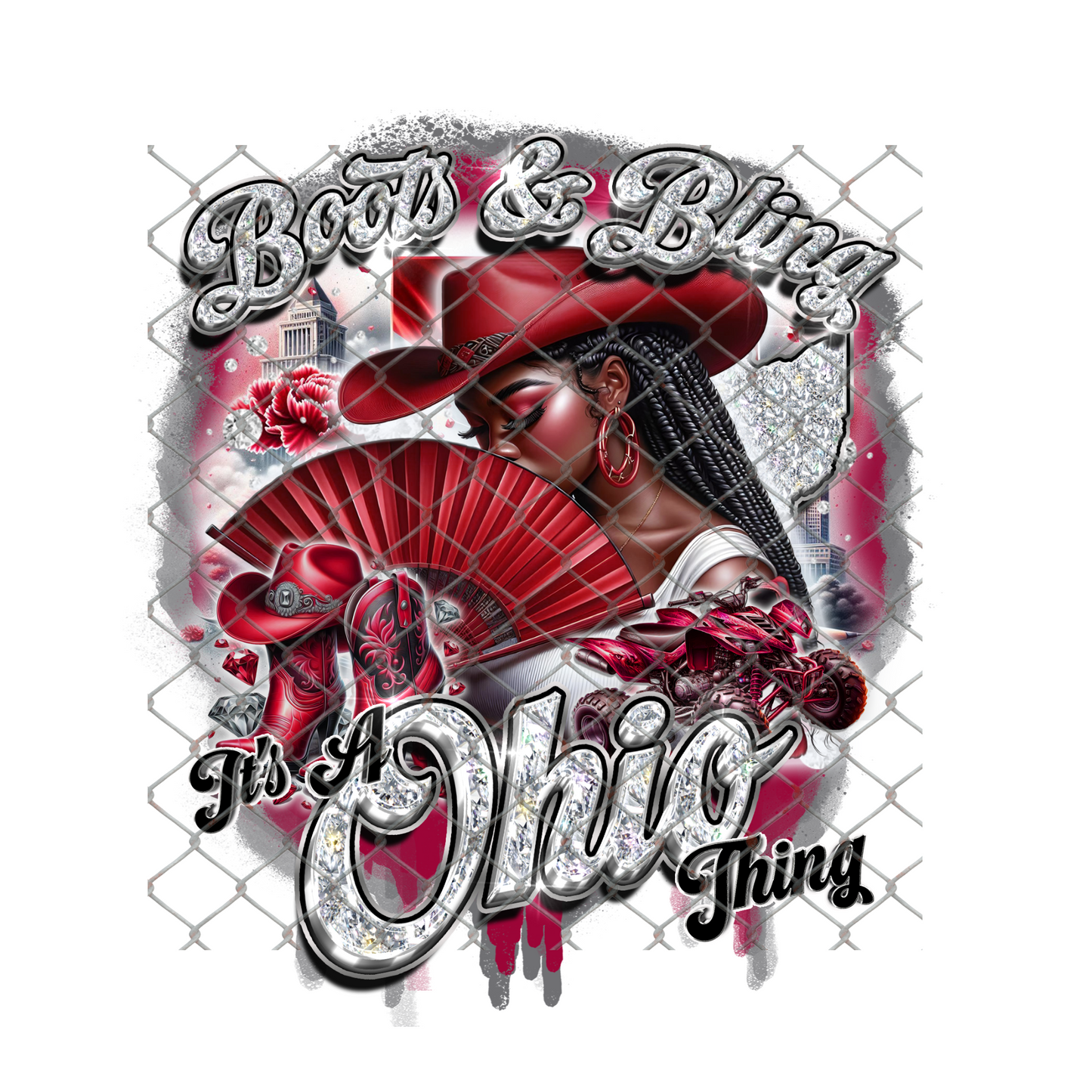 $2 Tuesday ONLY - BOOTS (REP YOUR STATE) SUBLIMATION T-SHIRT Transfers