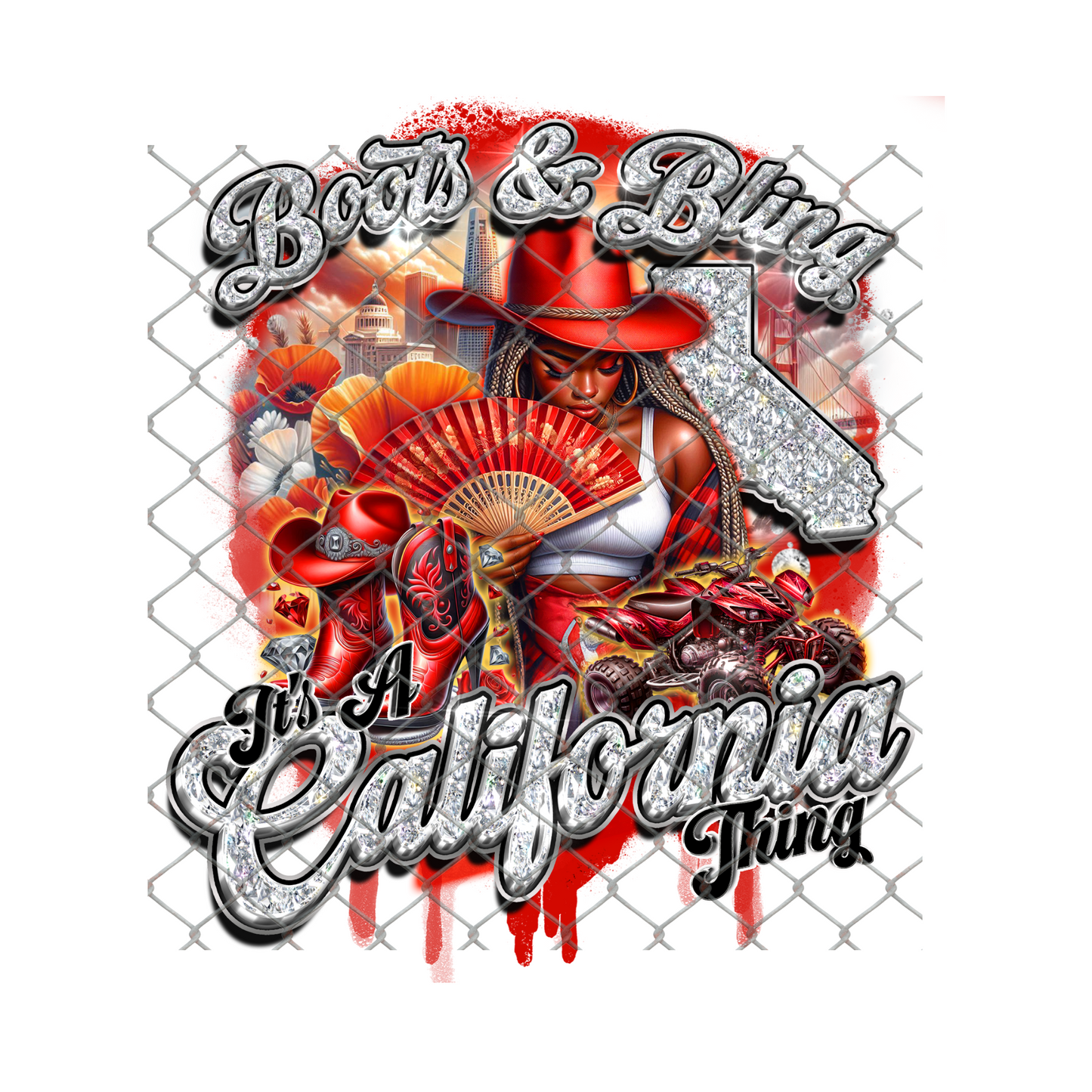 $2 Tuesday ONLY - BOOTS (REP YOUR STATE) SUBLIMATION T-SHIRT Transfers